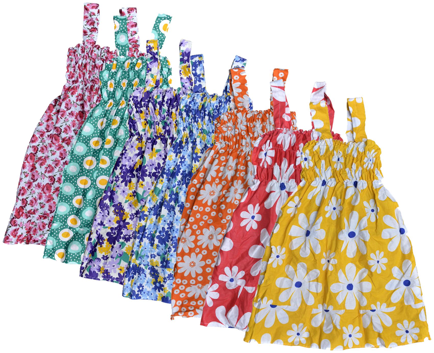 

KAVYA Baby Girls Cotton Printed Frock (Multi)