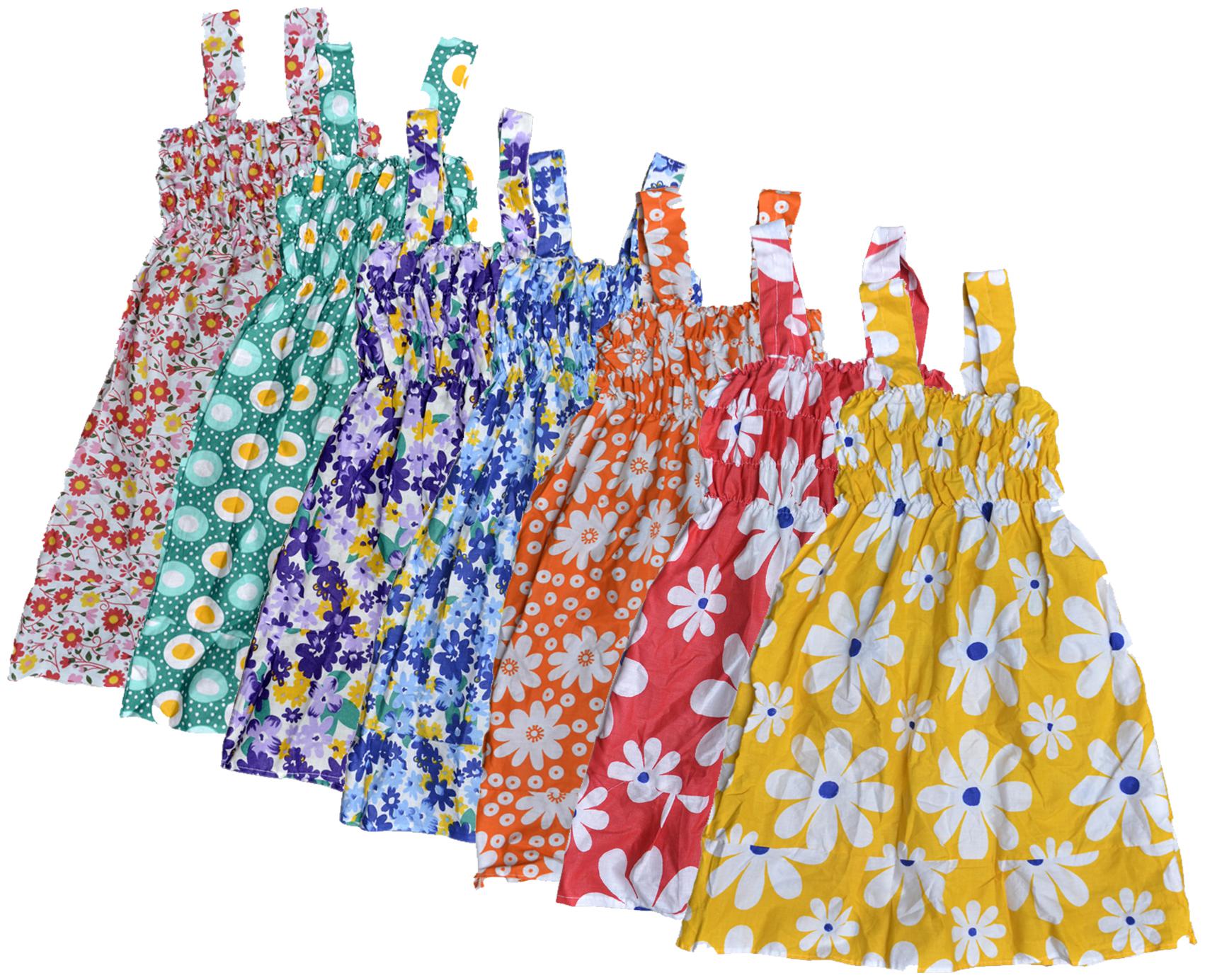 

KAVYA Baby Girls Cotton Printed Frock (Multi)