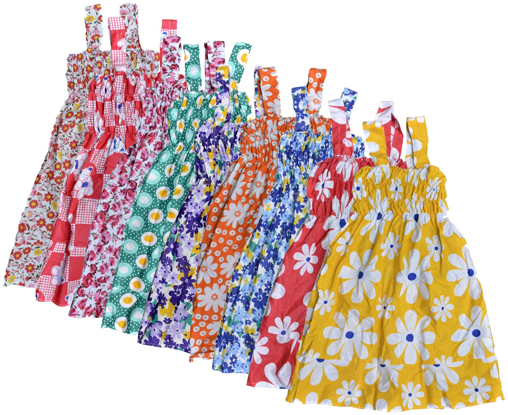 

KAVYA Baby Girls Cotton Printed Frock (Multi)