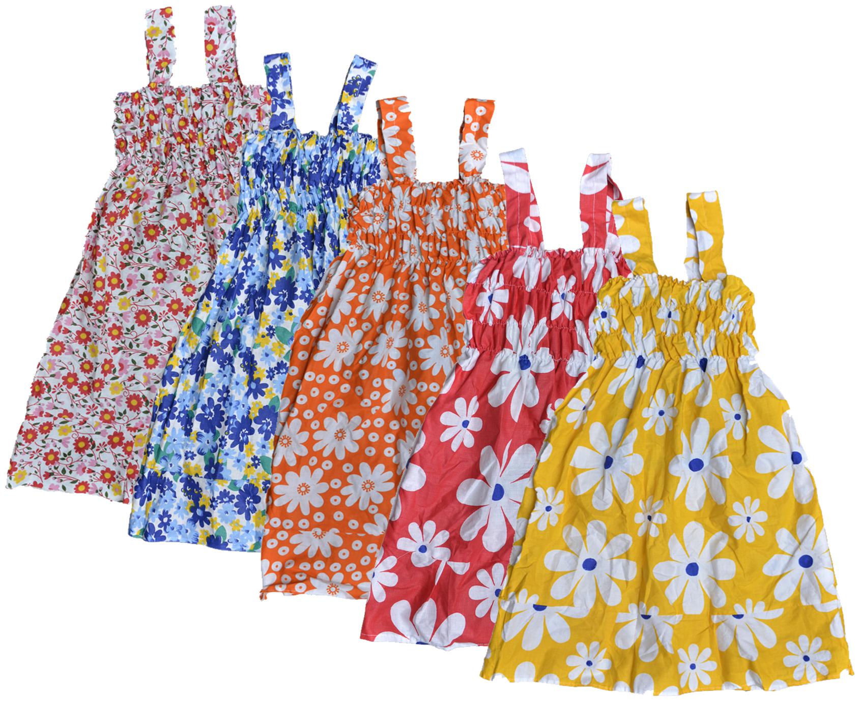 

KAVYA Baby Girls Cotton Printed Frock (Multi)
