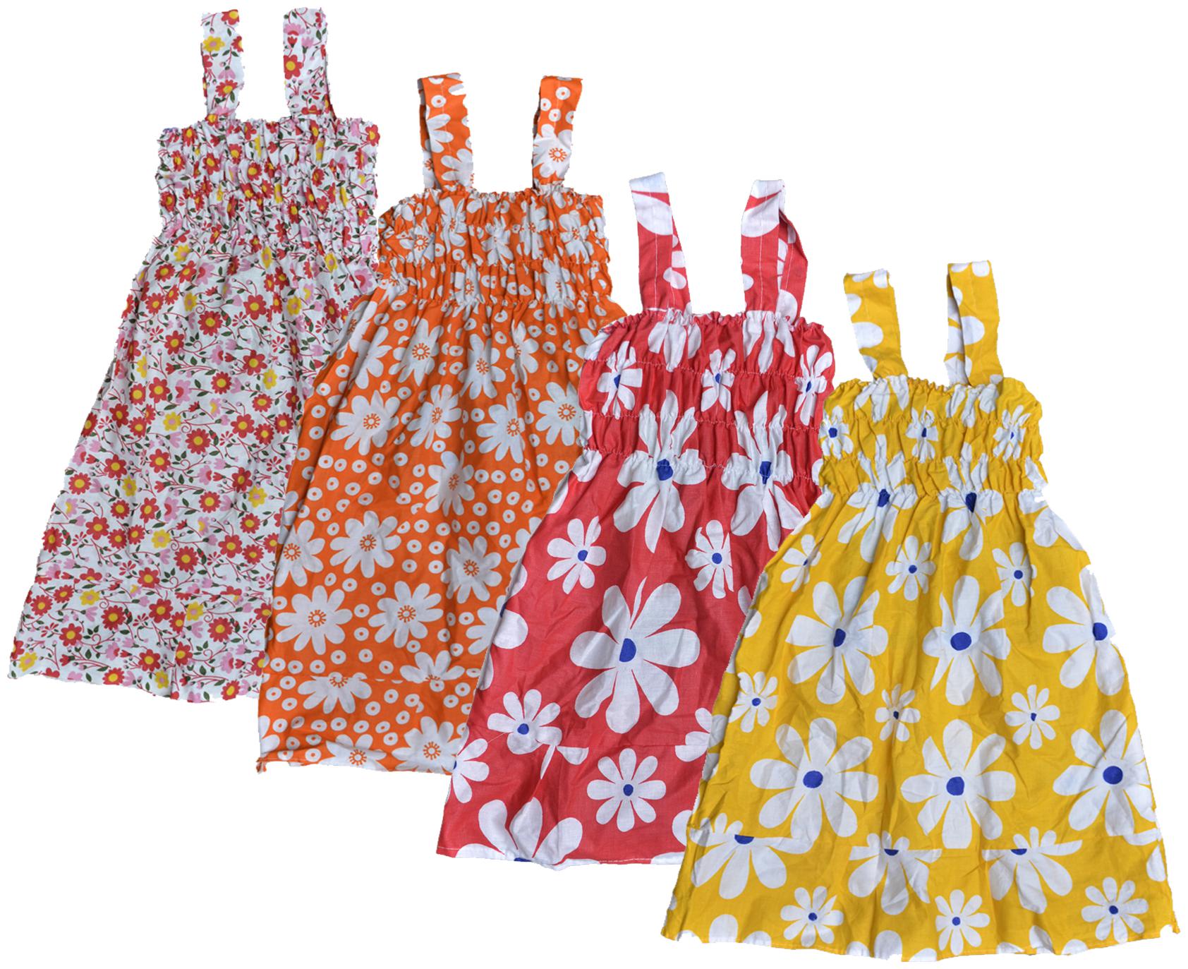 

KAVYA Baby Girls Cotton Printed Frock (Multi)