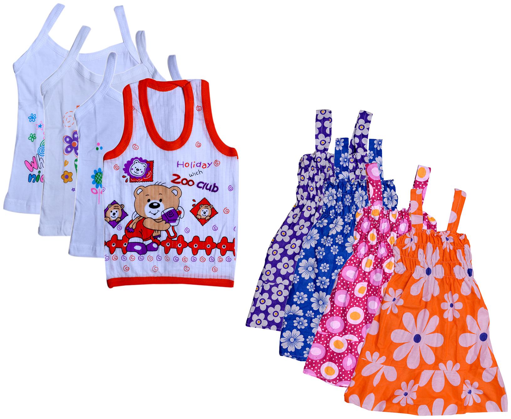

Kavya Girl Cotton Printed Top - Multi