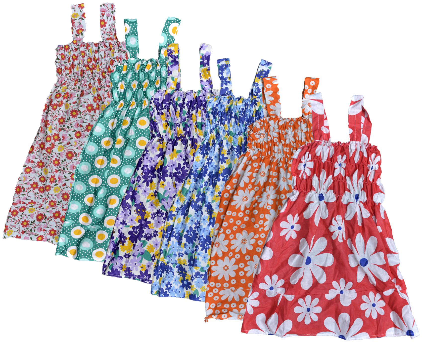 

KAVYA Baby Girls Cotton Printed Frock (Multi)