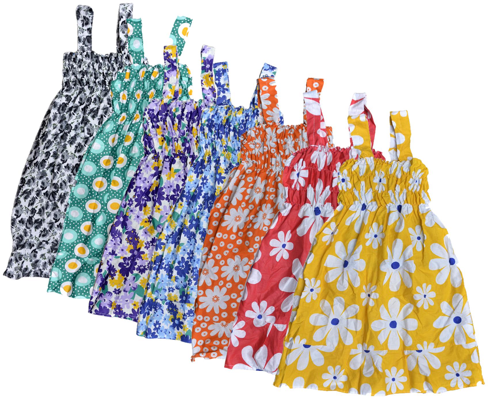 

KAVYA Baby Girls Cotton Printed Frock (Multi)