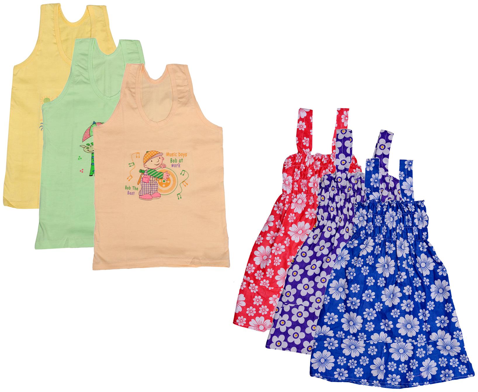 

Kavya Girl Cotton Printed Top - Multi