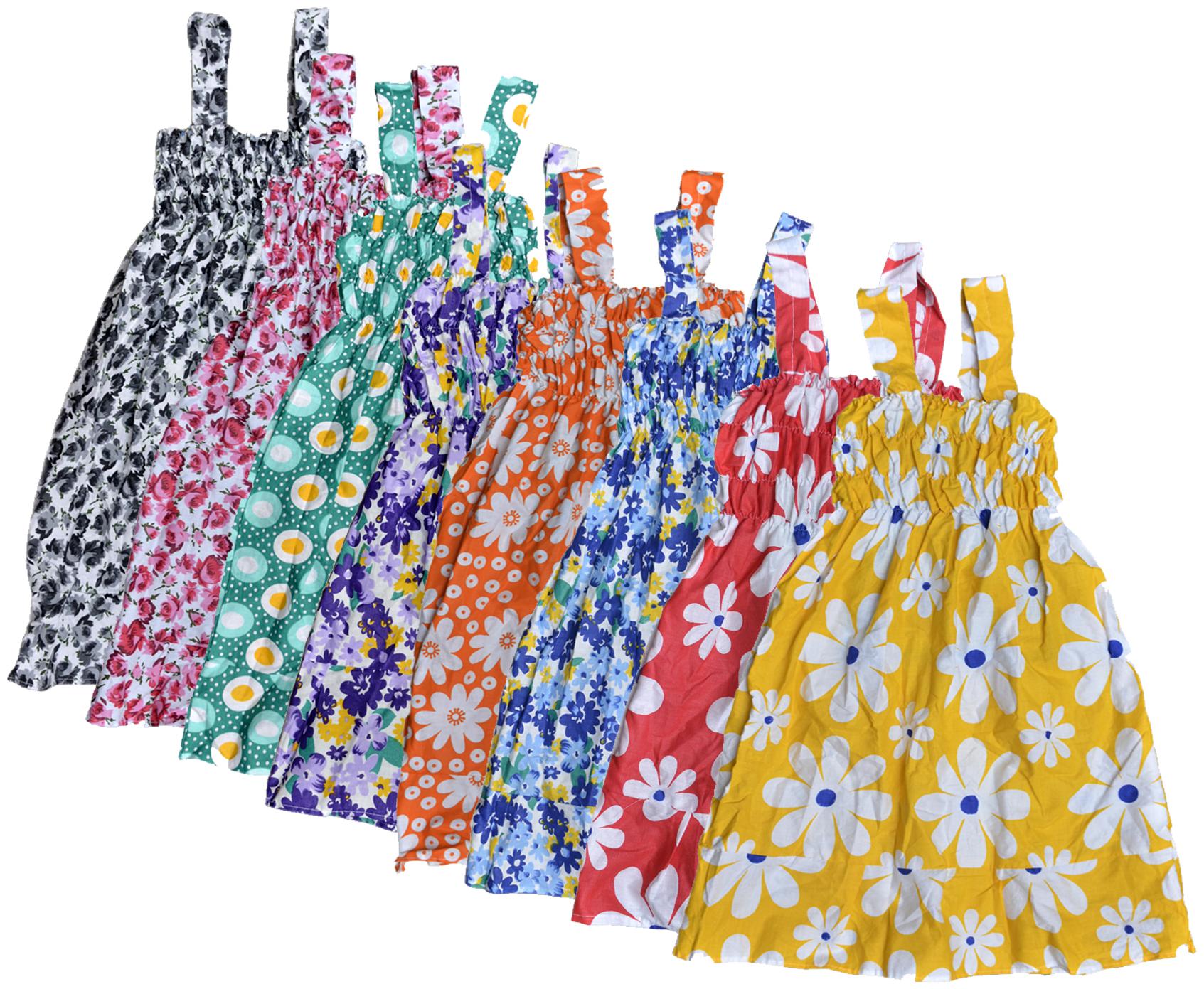 

KAVYA Baby Girls Cotton Printed Frock (Multi)