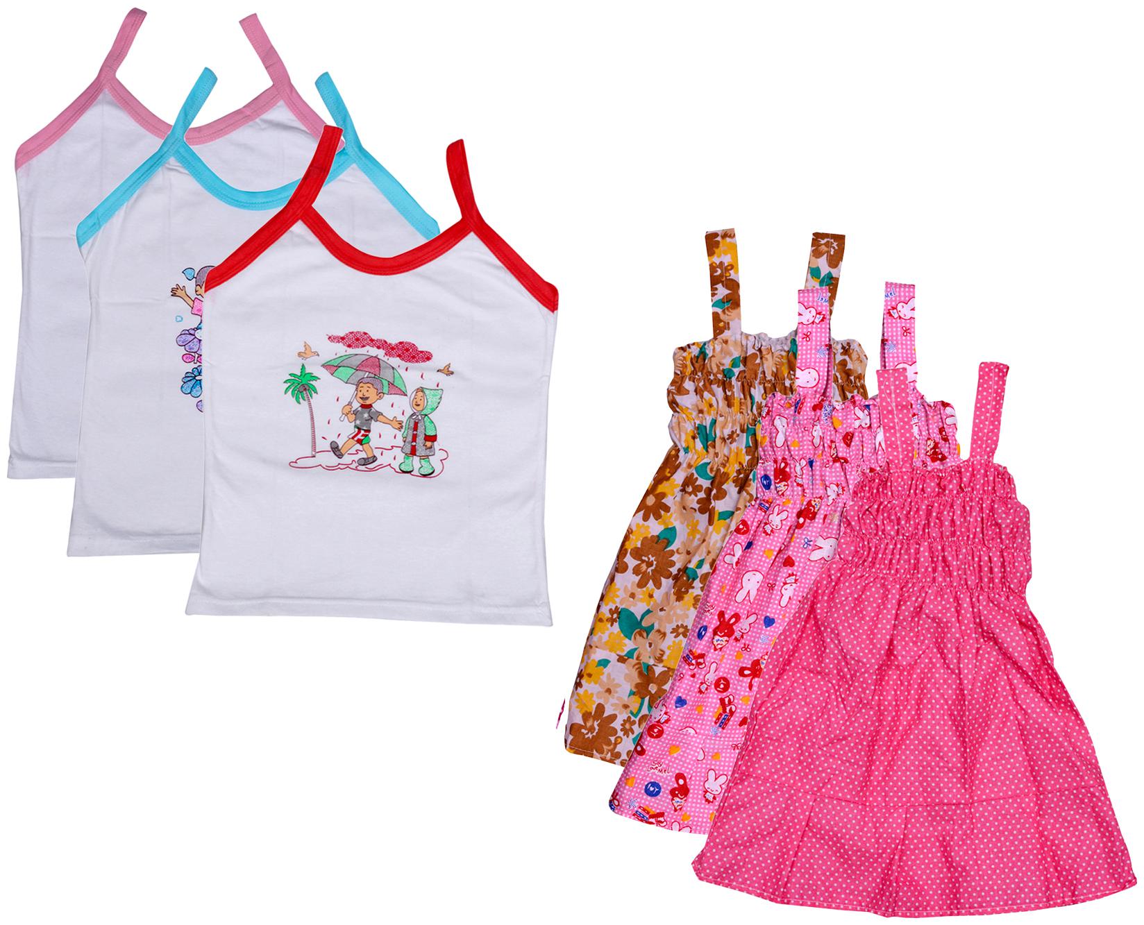 

Kavya Girl Cotton Printed Top - Multi