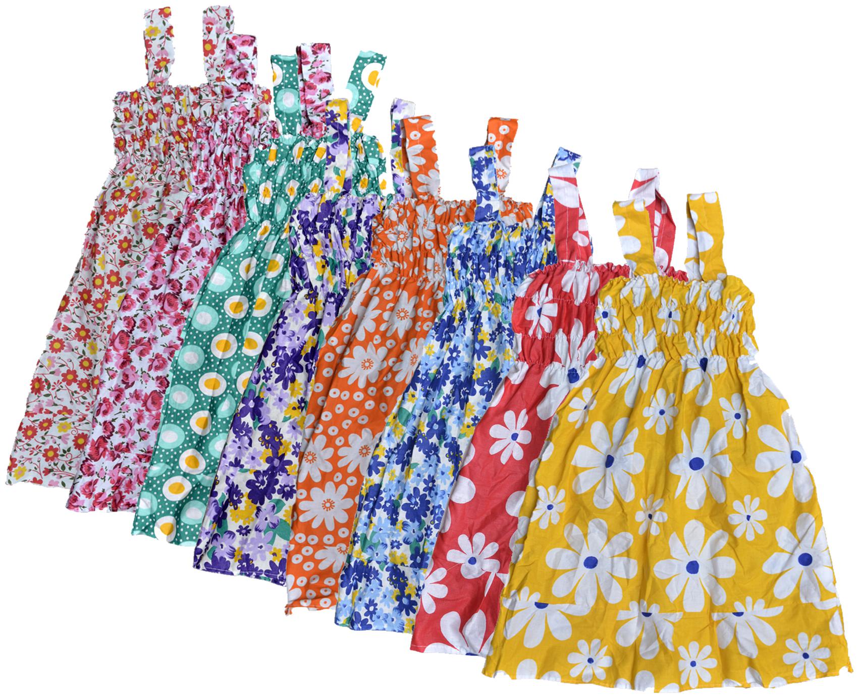 

KAVYA Baby Girls Cotton Printed Frock (Multi)