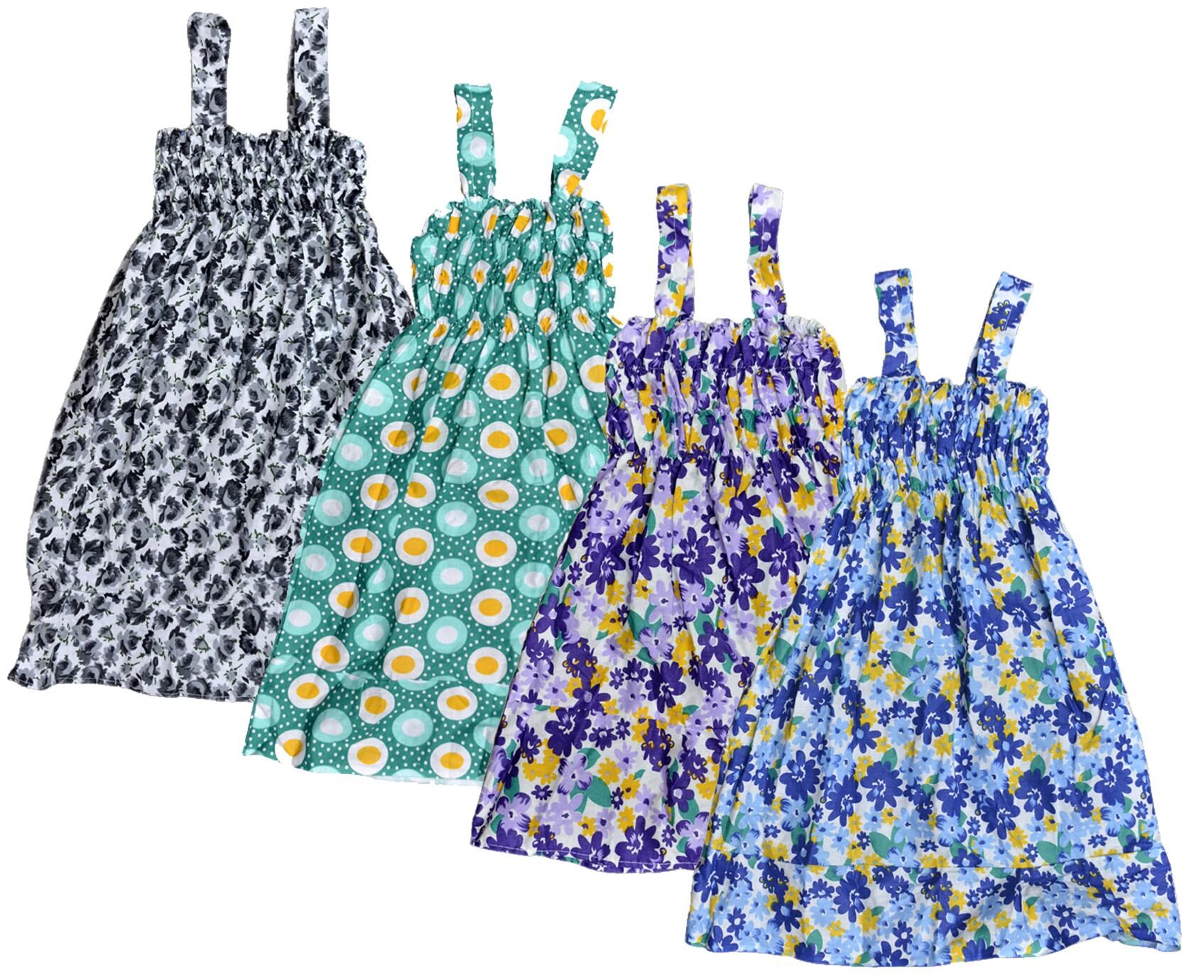 

KAVYA Baby Girls Cotton Printed Frock (Multi)