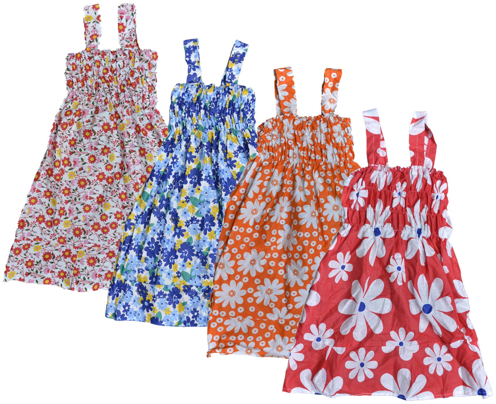 

KAVYA Baby Girls Cotton Printed Frock (Multi)