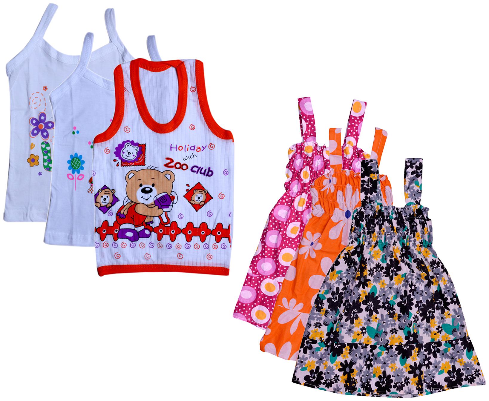 

Kavya Girl Cotton Printed Top - Multi