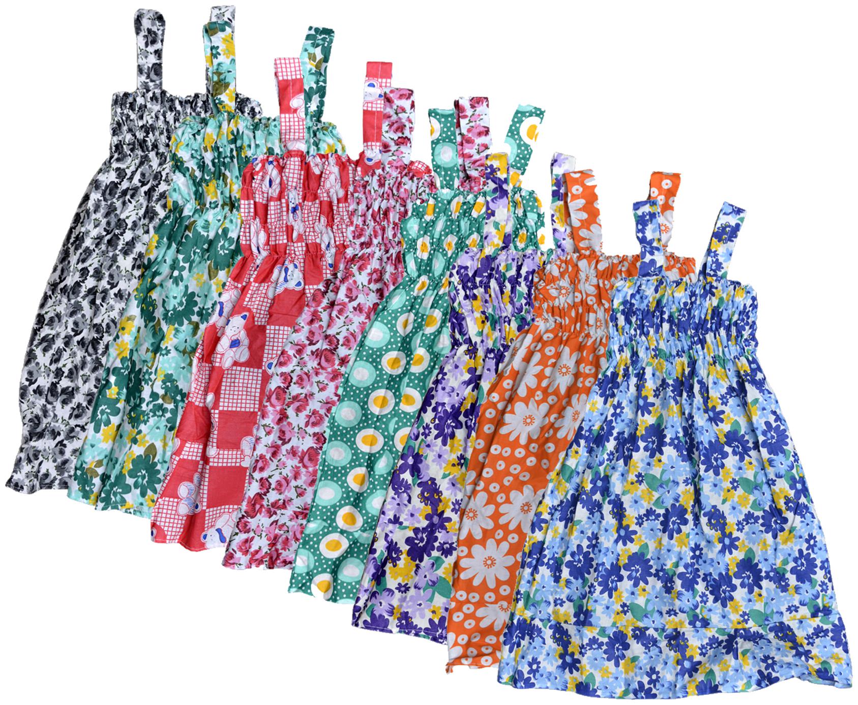 

KAVYA Baby Girls Cotton Printed Frock (Multi)