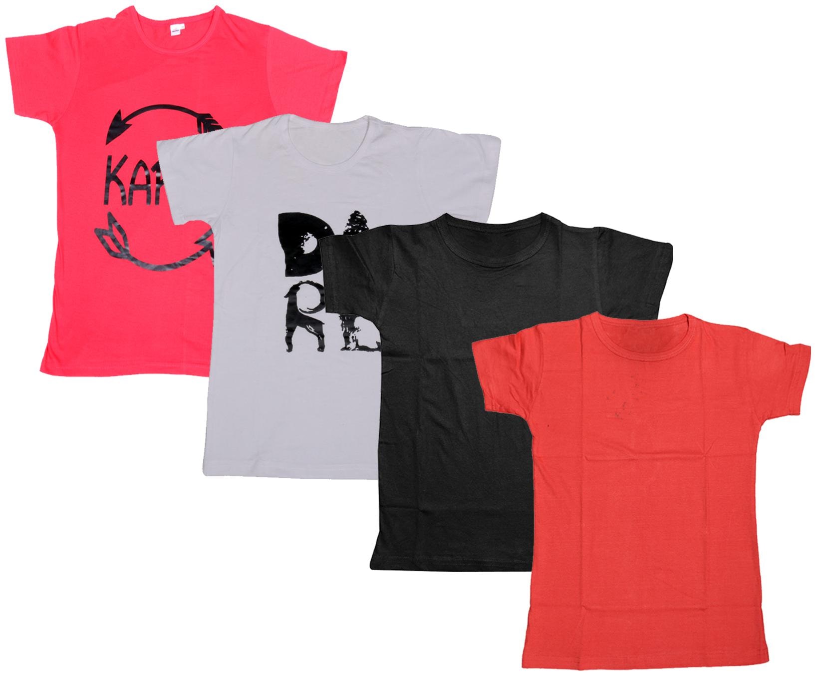 

Kavya Boy Cotton Printed T-shirt - Multi