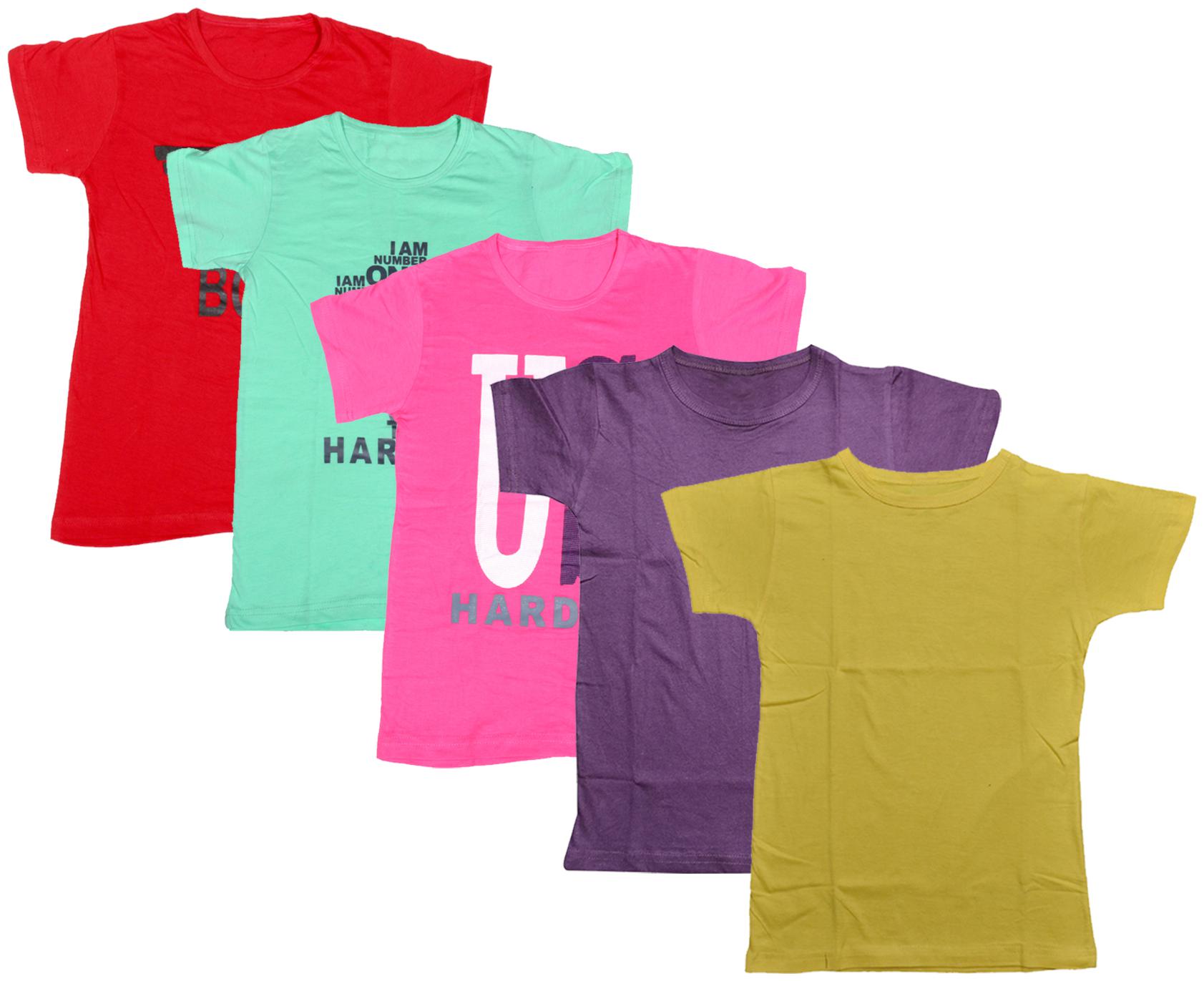 

Kavya Boy Cotton Printed T-shirt - Multi