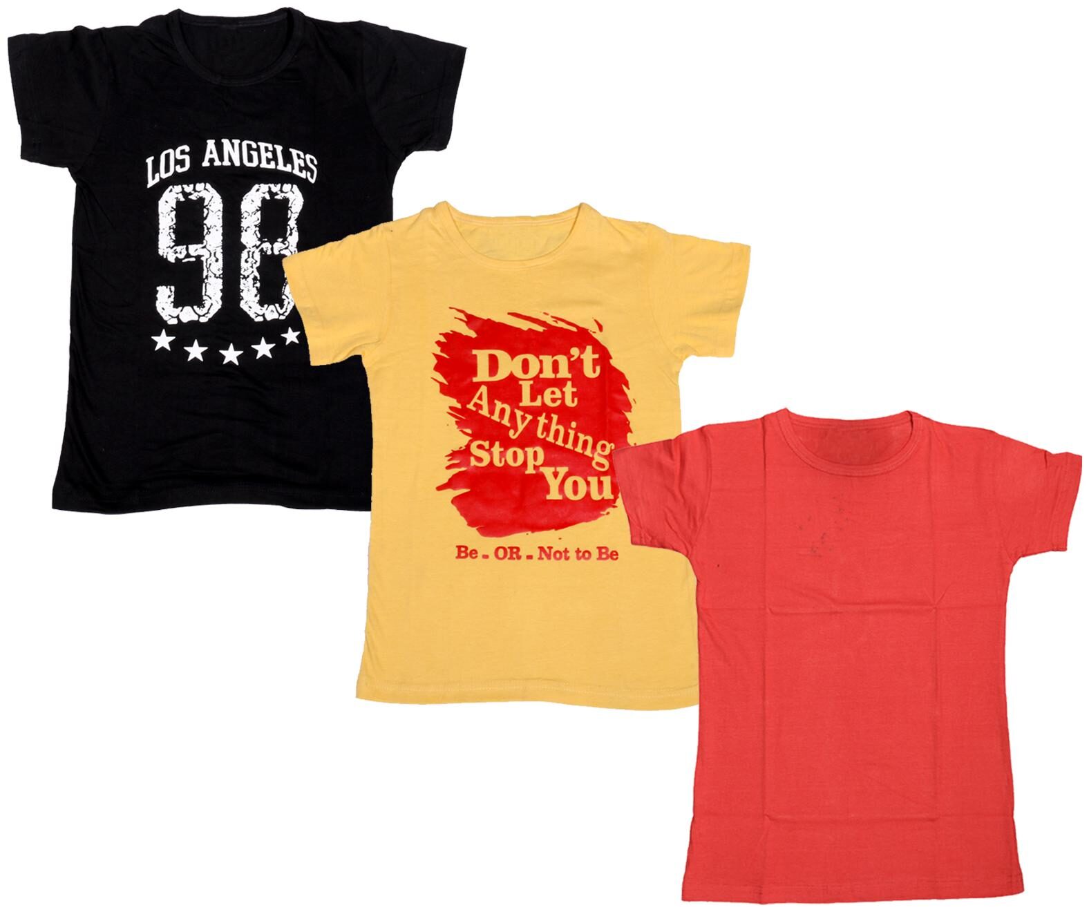 

Kavya Boy Cotton Printed T-shirt - Multi