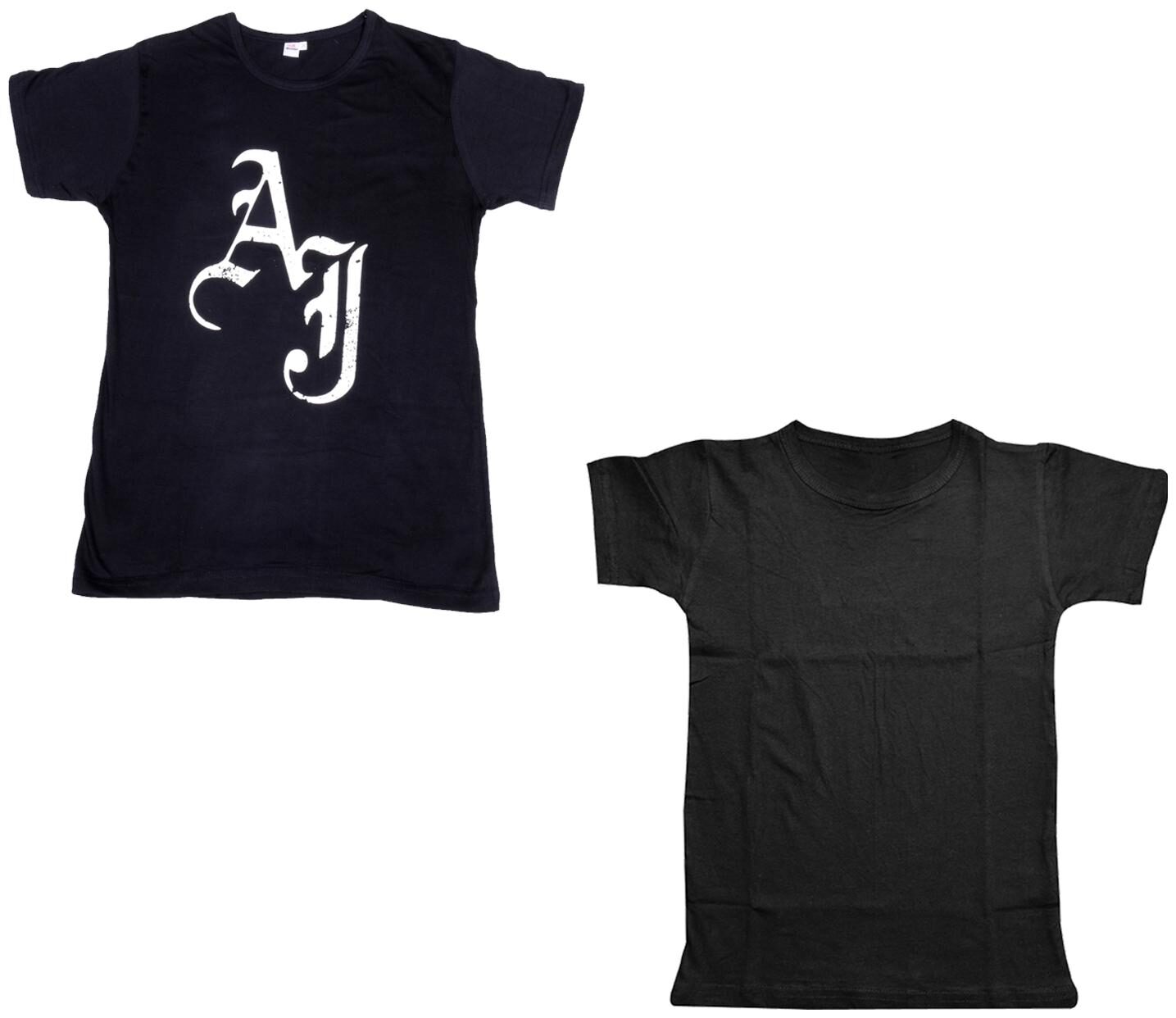 

Kavya Boy Cotton Printed T-shirt - Black