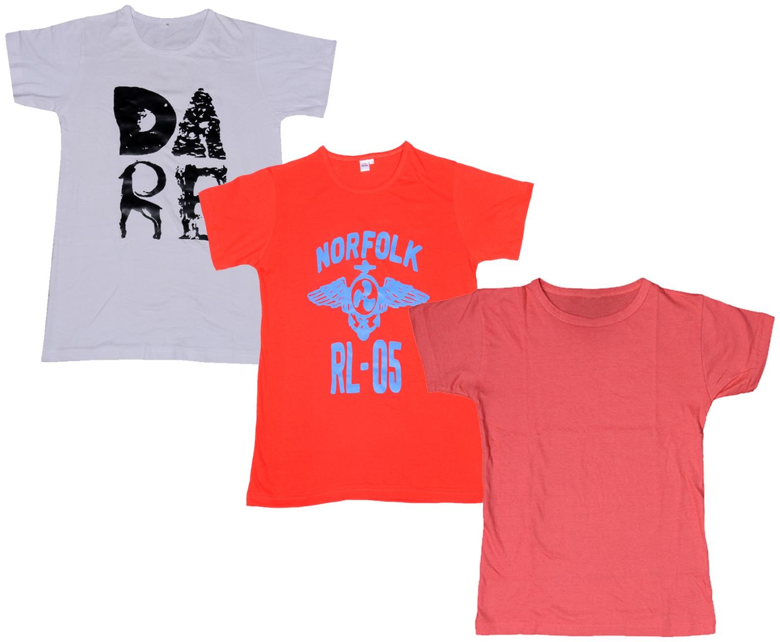 

Kavya Boy Cotton Printed T-shirt - Multi