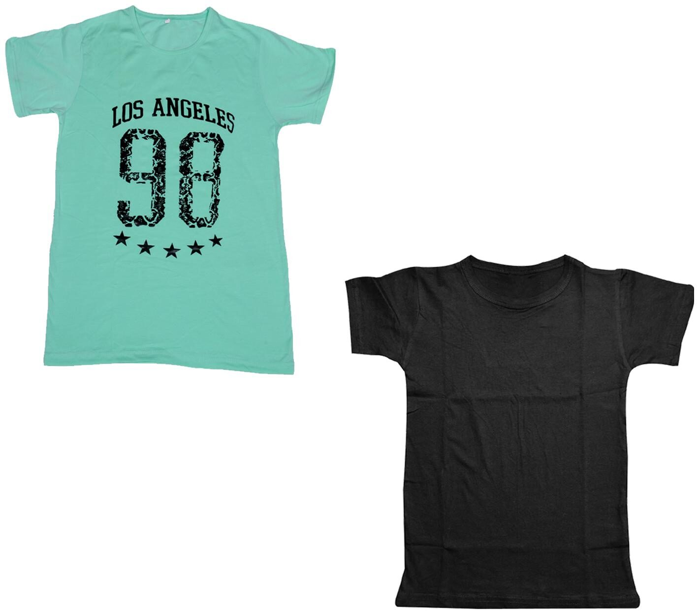 

Kavya Boy Cotton Printed T-shirt - Black Green