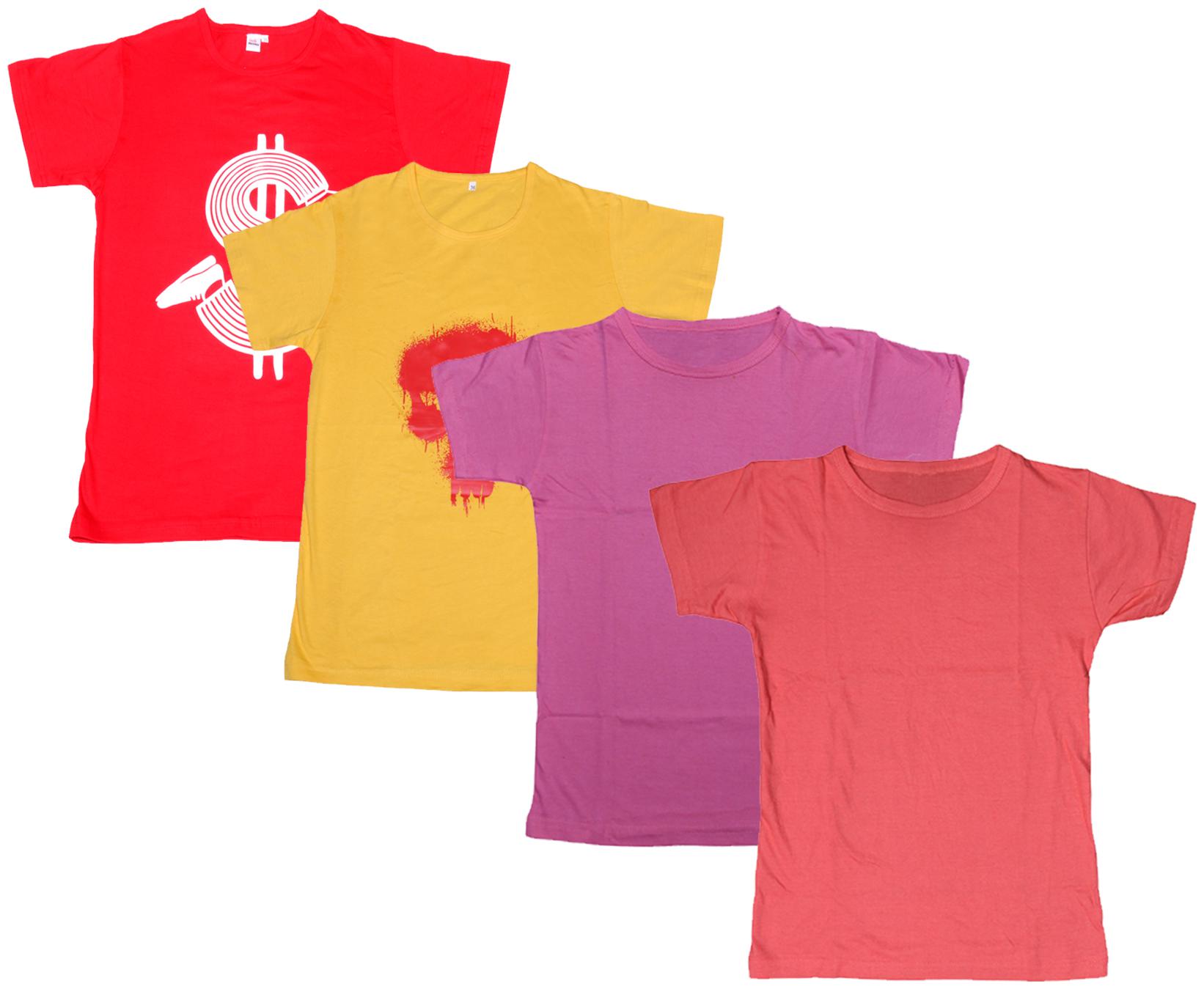 

Kavya Boy Cotton Printed T-shirt - Multi