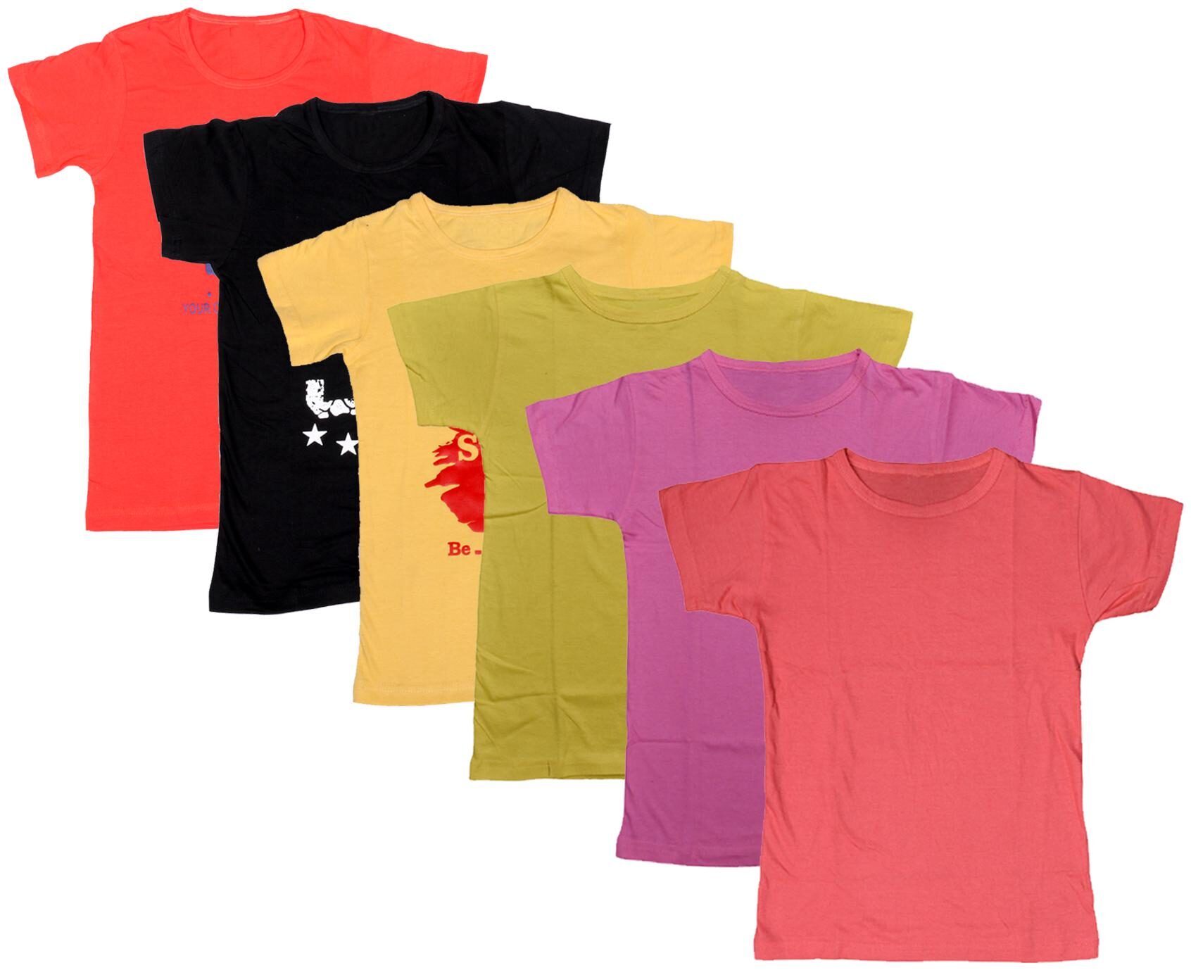 

Kavya Boy Cotton Printed T-shirt - Multi