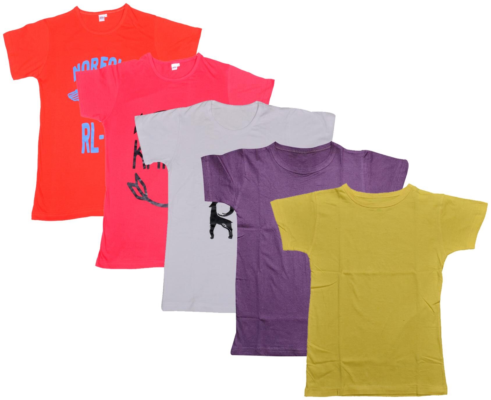 

Kavya Boy Cotton Printed T-shirt - Multi