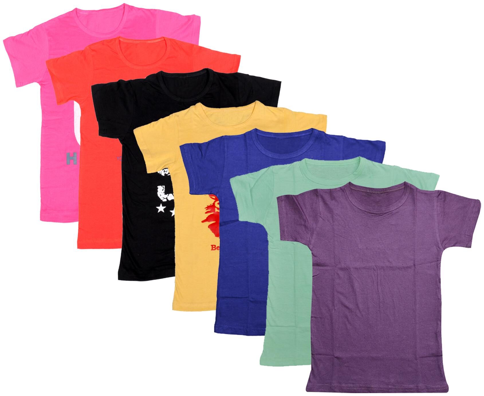 

Kavya Boy Cotton Printed T-shirt - Multi