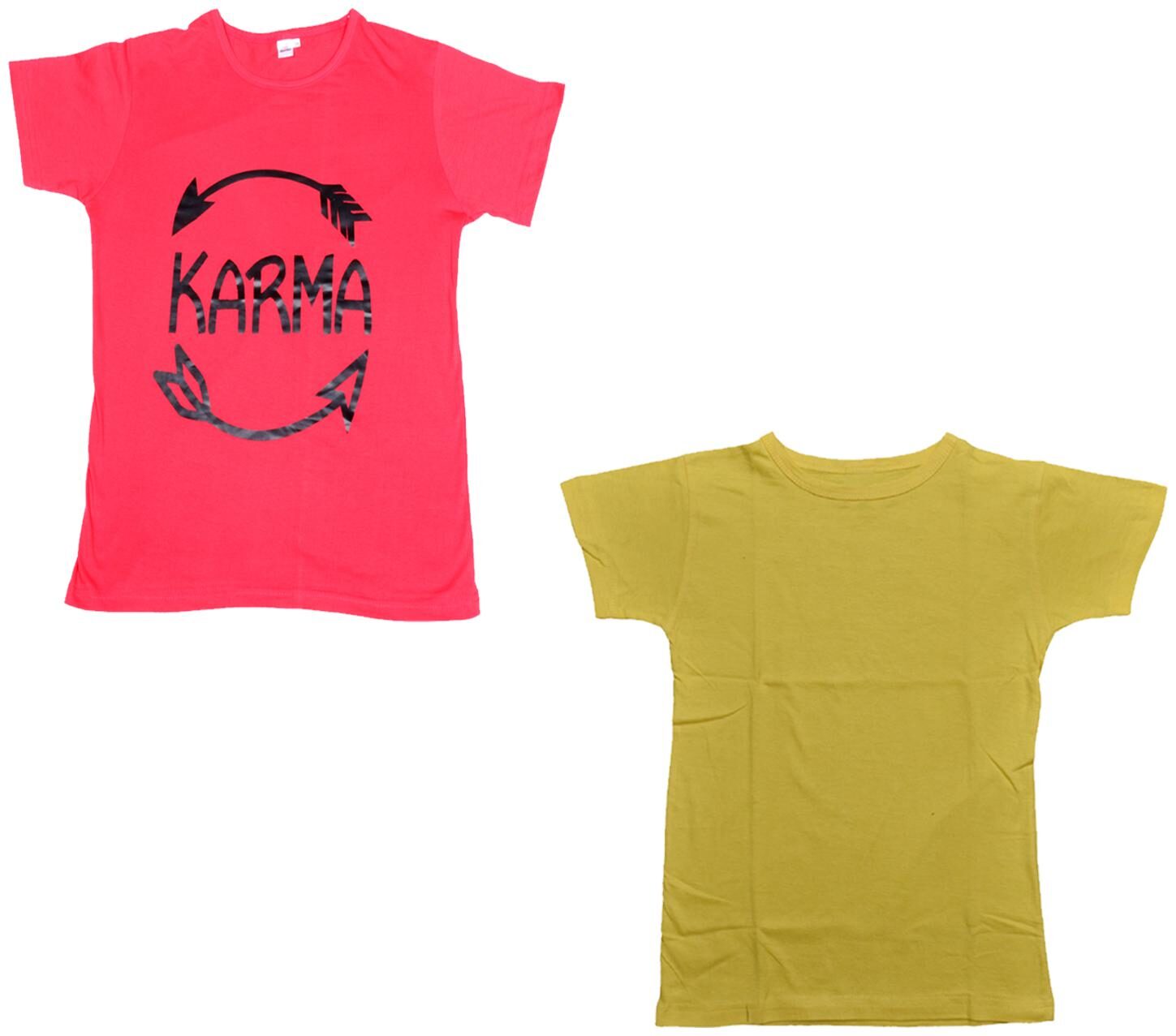 

Kavya Boy Cotton Printed T-shirt - Pink