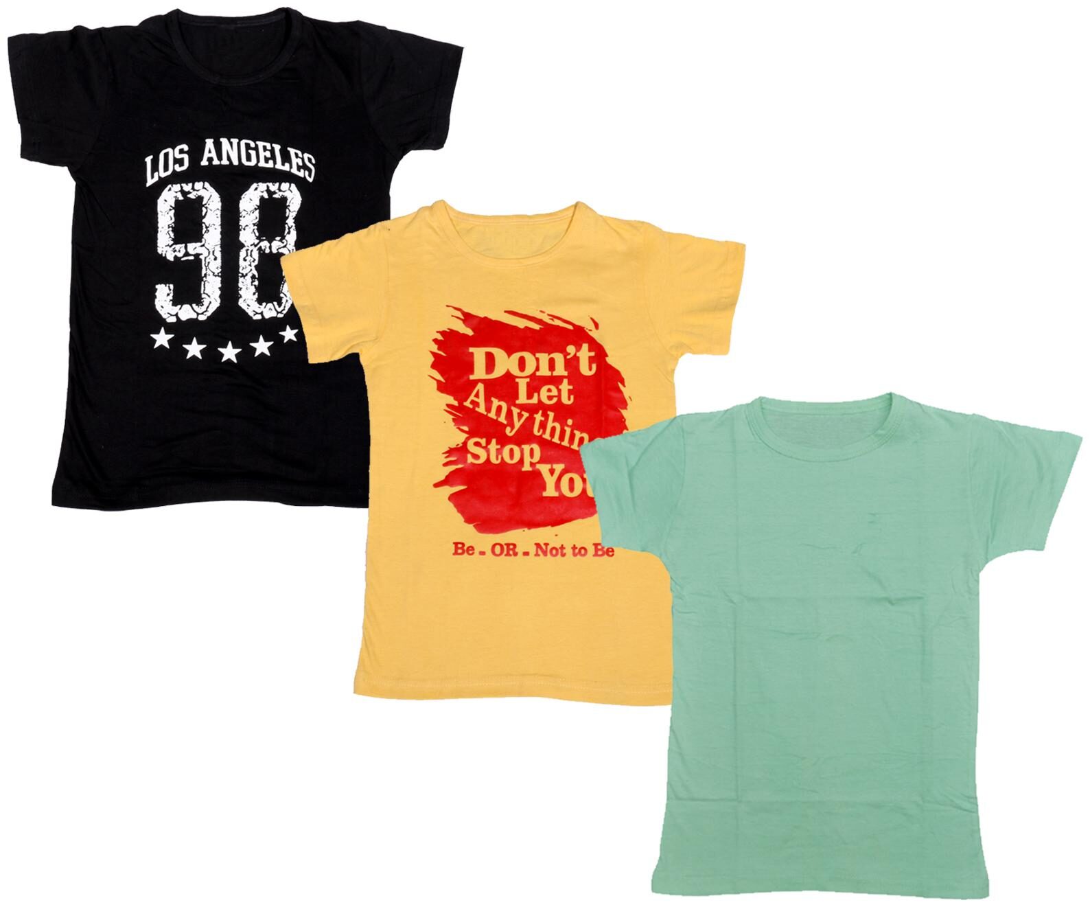 

Kavya Boy Cotton Printed T-shirt - Multi