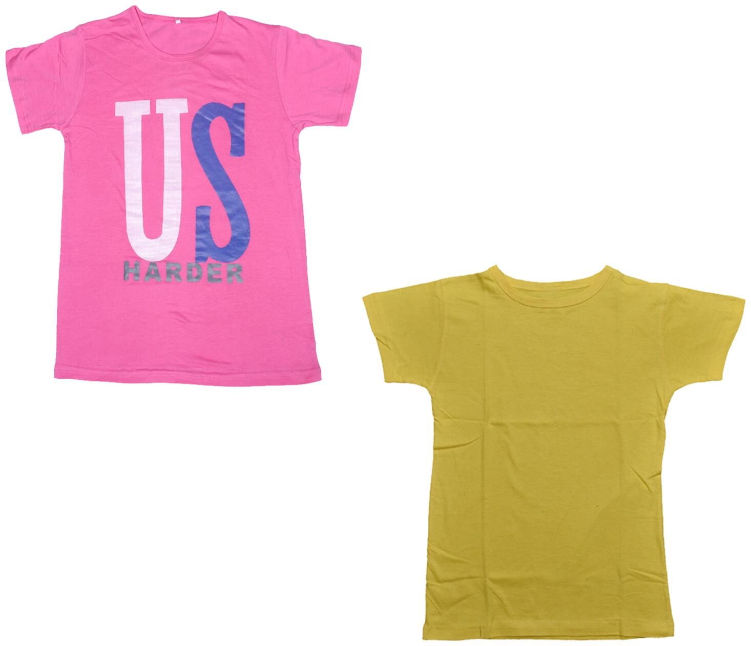 

Kavya Boy Cotton Printed T-shirt - Pink Green