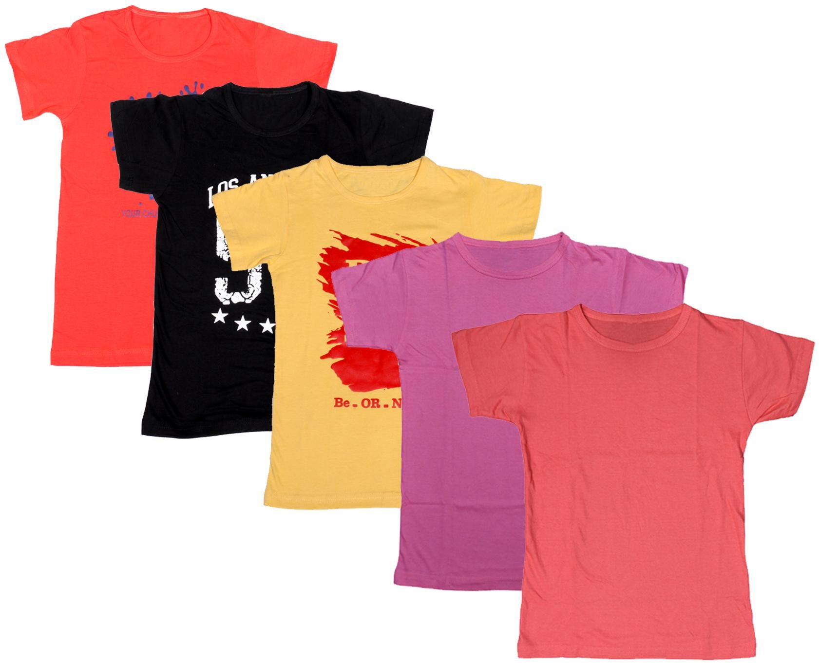 

Kavya Boy Cotton Printed T-shirt - Multi