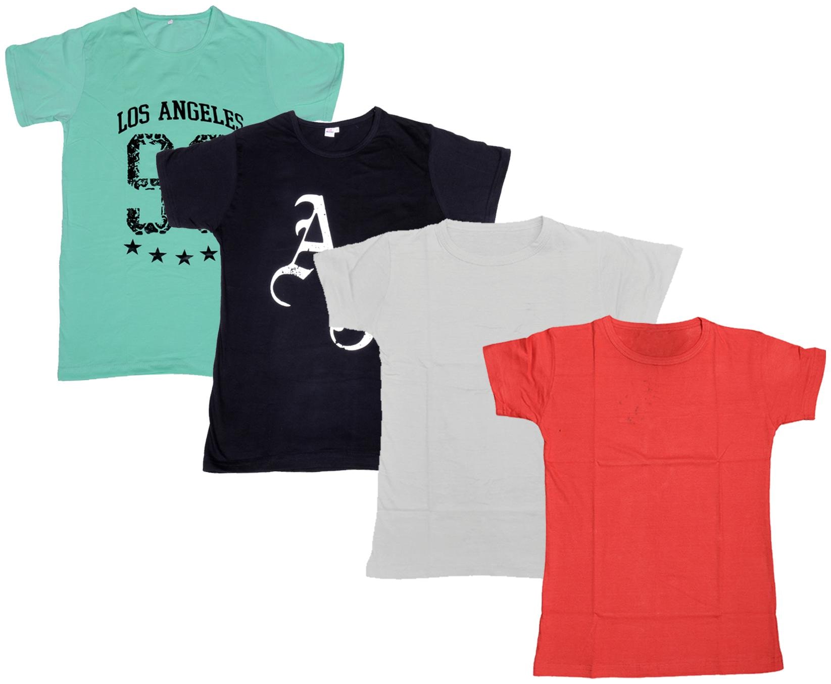 

Kavya Boy Cotton Printed T-shirt - Multi