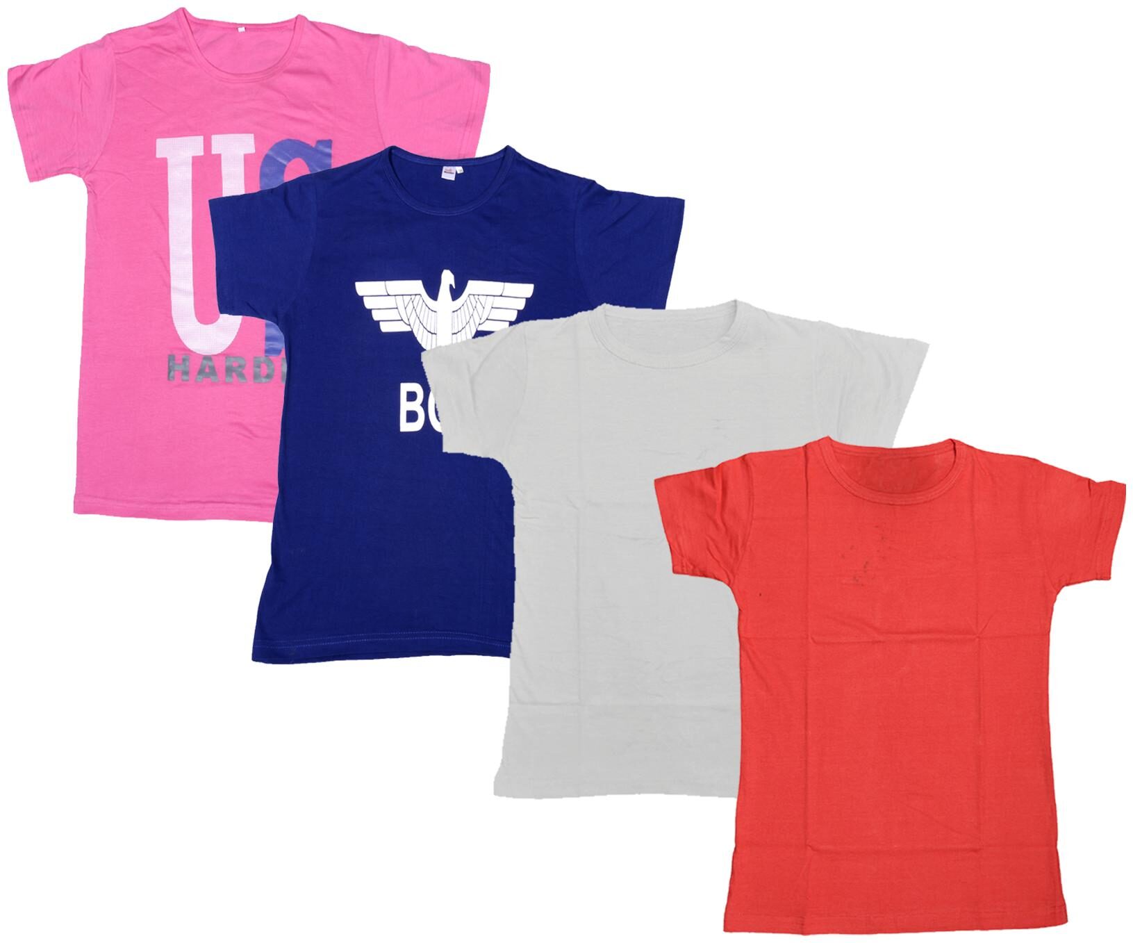 

Kavya Boy Cotton Printed T-shirt - Multi