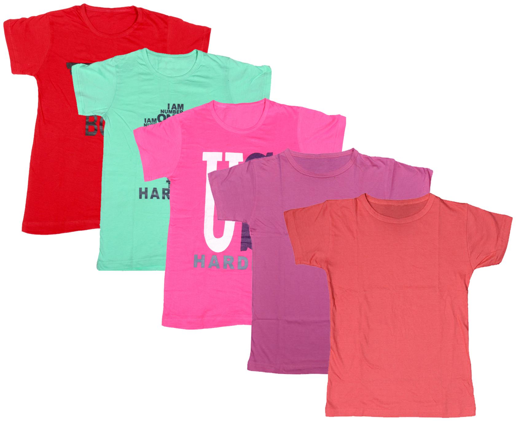 

Kavya Boy Cotton Printed T-shirt - Multi
