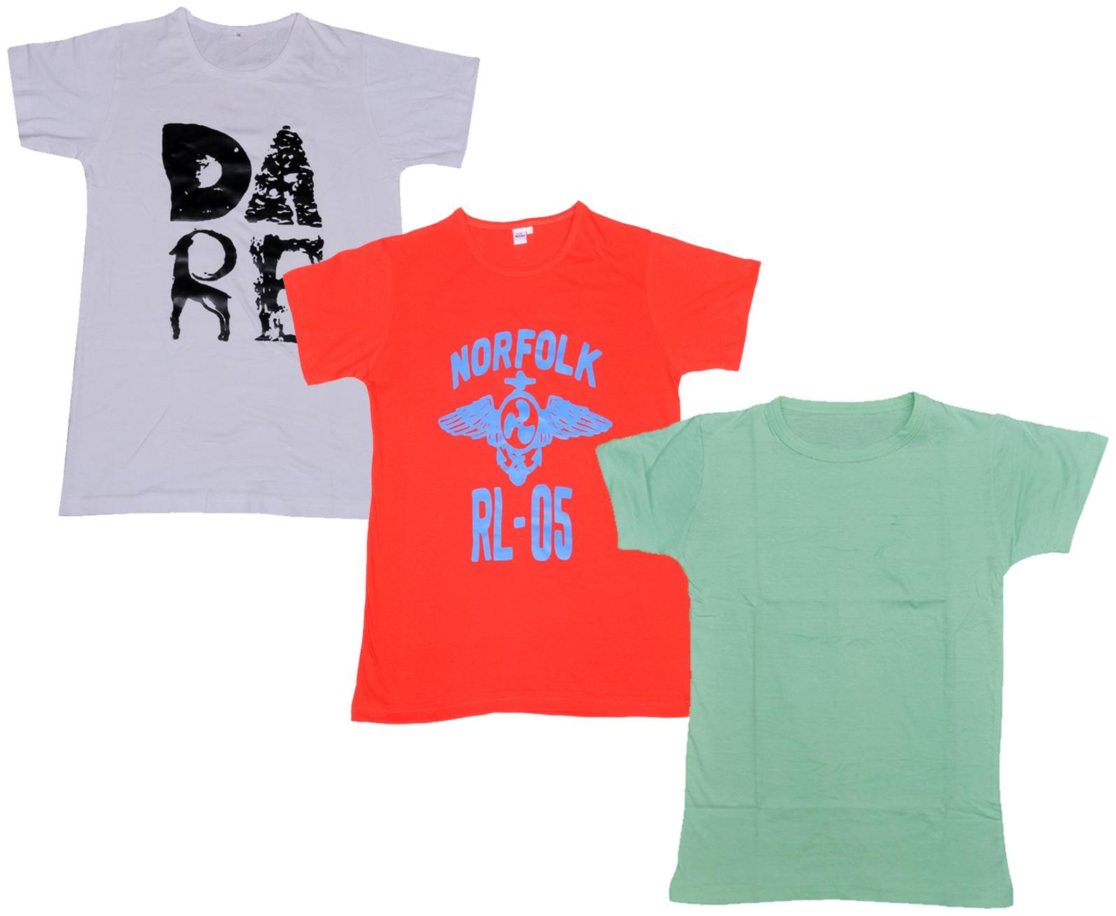 

Kavya Boy Cotton Printed T-shirt - Multi