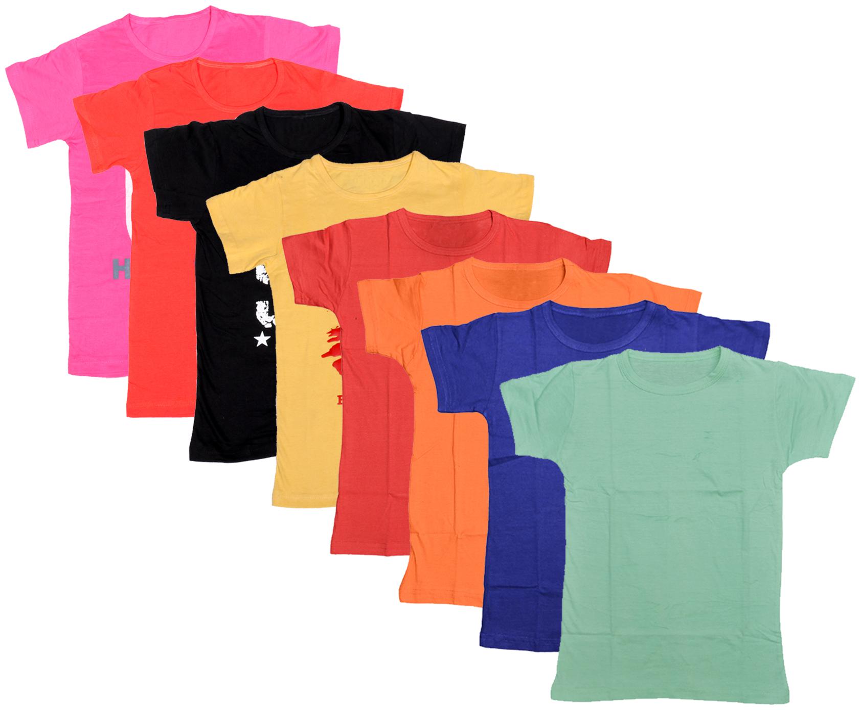 

Kavya Boy Cotton Printed T-shirt - Multi