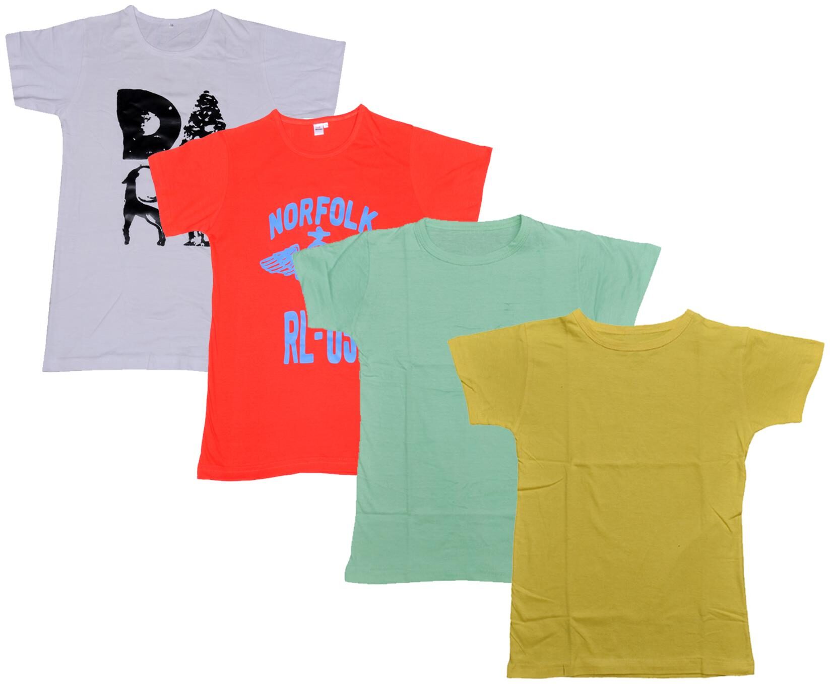 

Kavya Boy Cotton Printed T-shirt - Multi