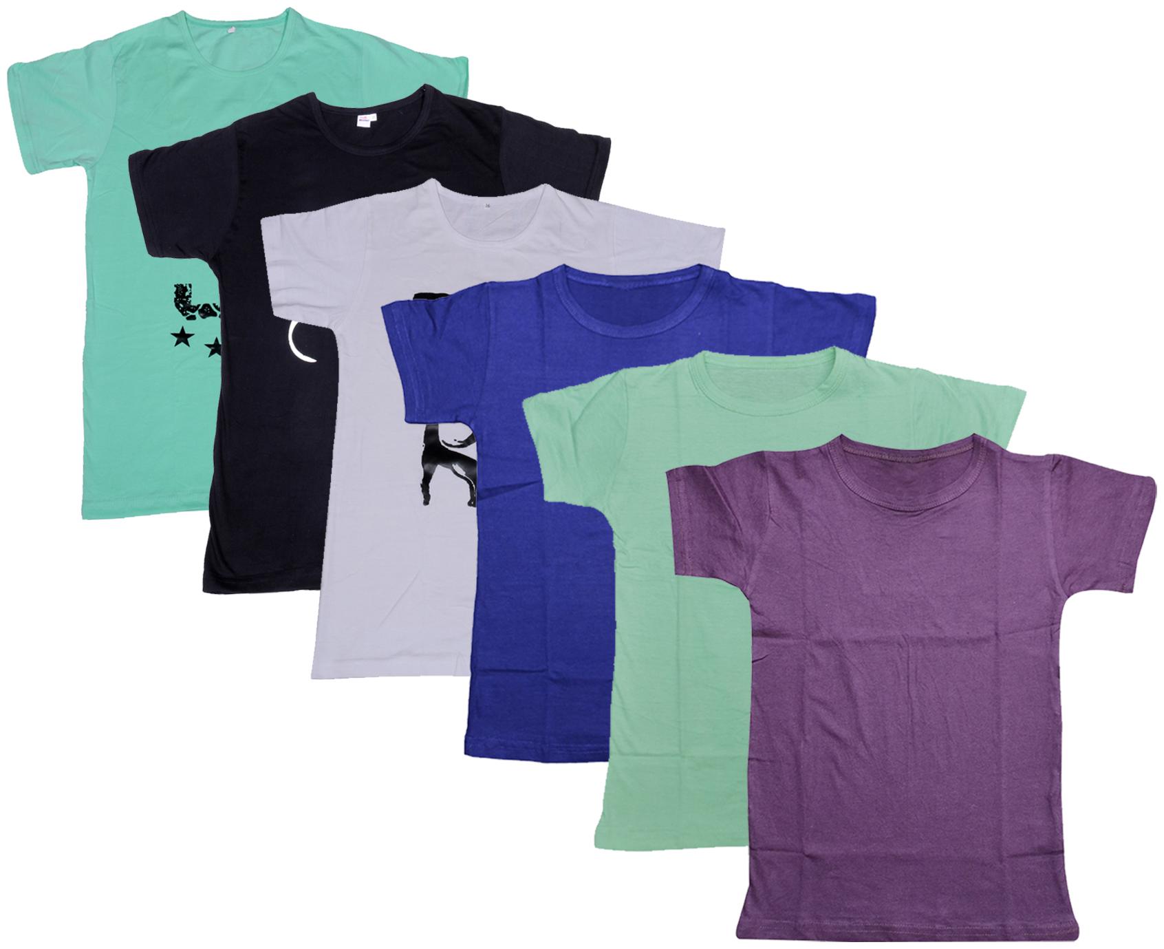 

Kavya Boy Cotton Printed T-shirt - Multi
