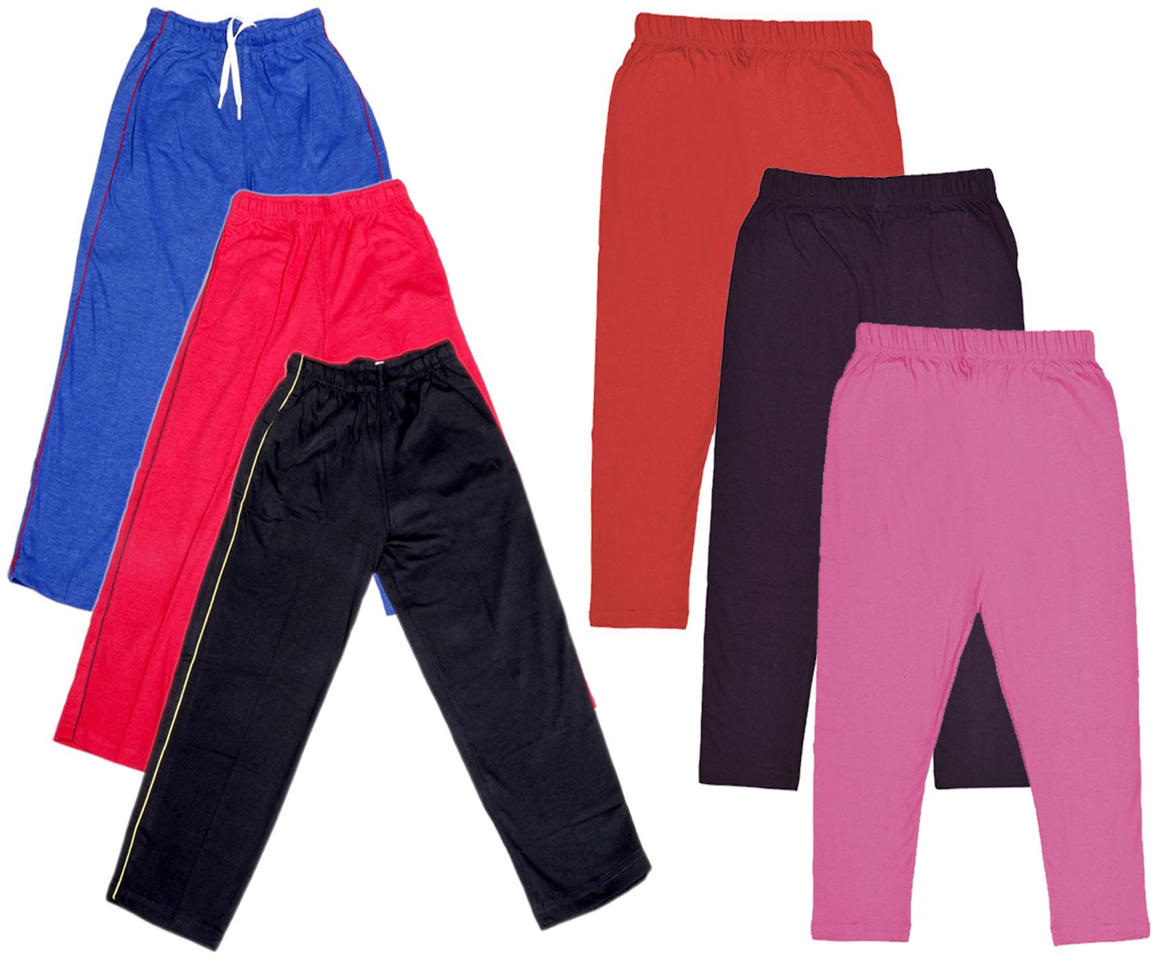 

Kavya Girl Cotton Solid Capri - Multi