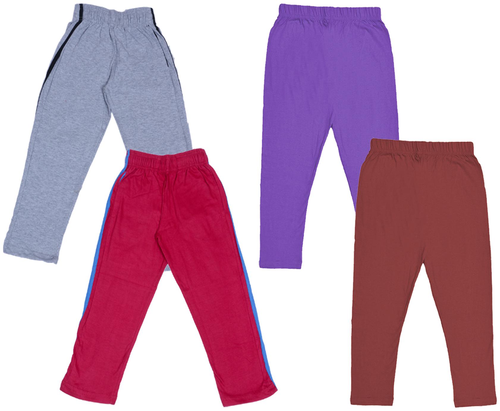 

Kavya Girl Cotton Solid Capri - Multi