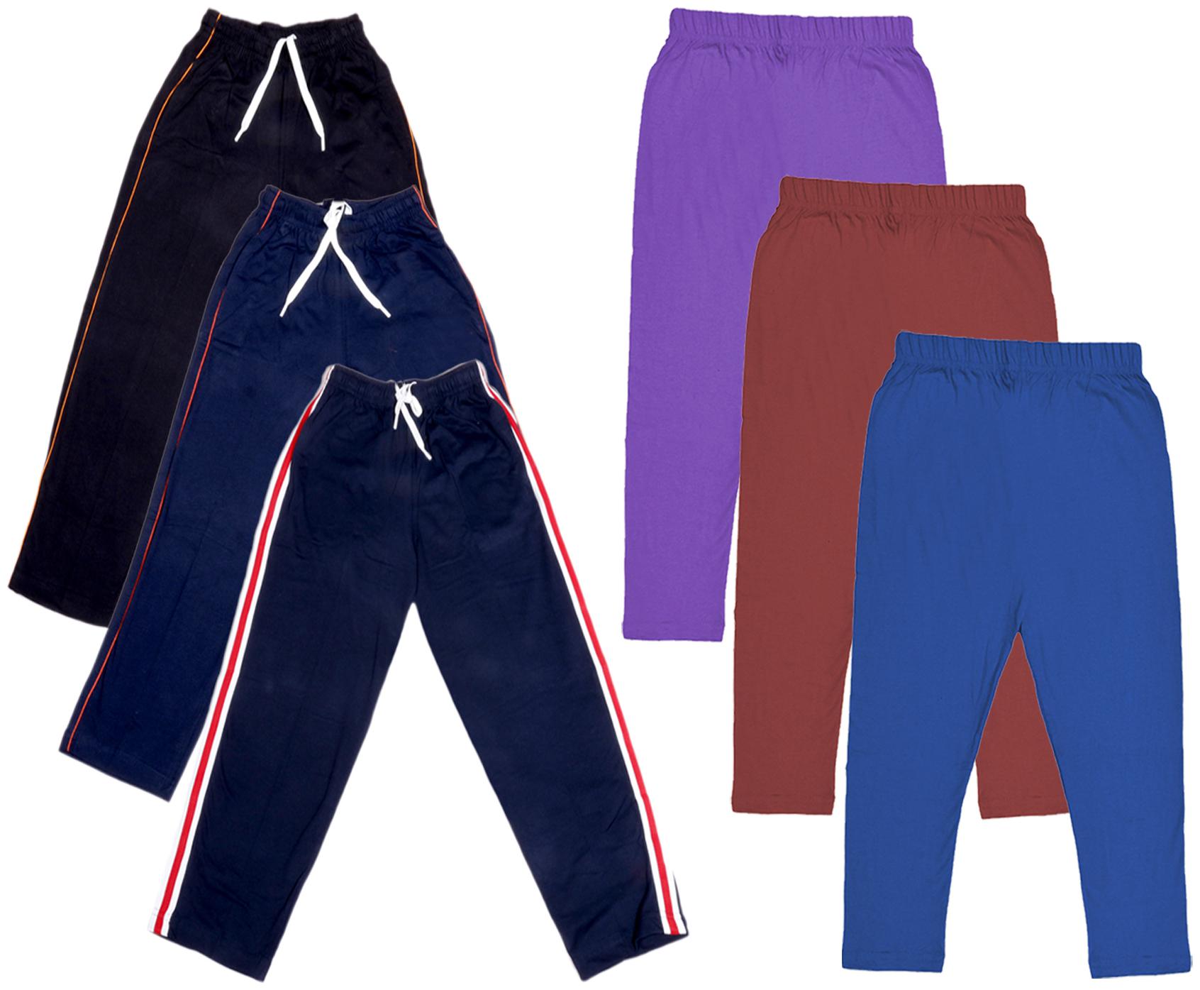 

Kavya Girl Cotton Solid Capri - Multi