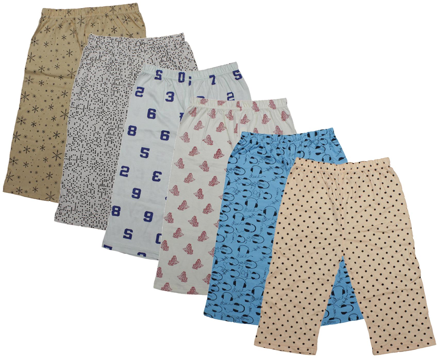 

Kavya Girl Cotton Printed Capri - Multi