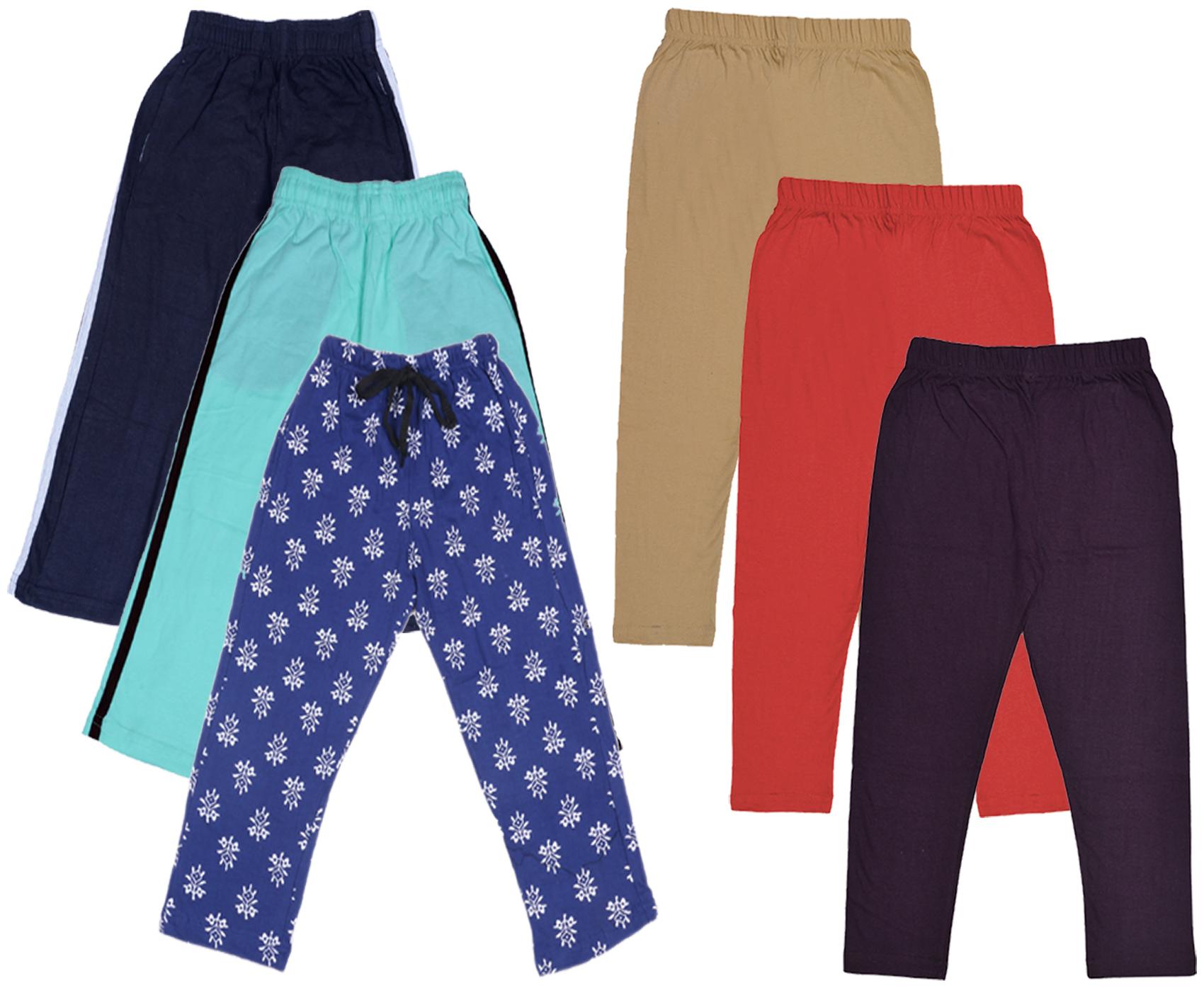 

Kavya Girl Cotton Solid Capri - Multi