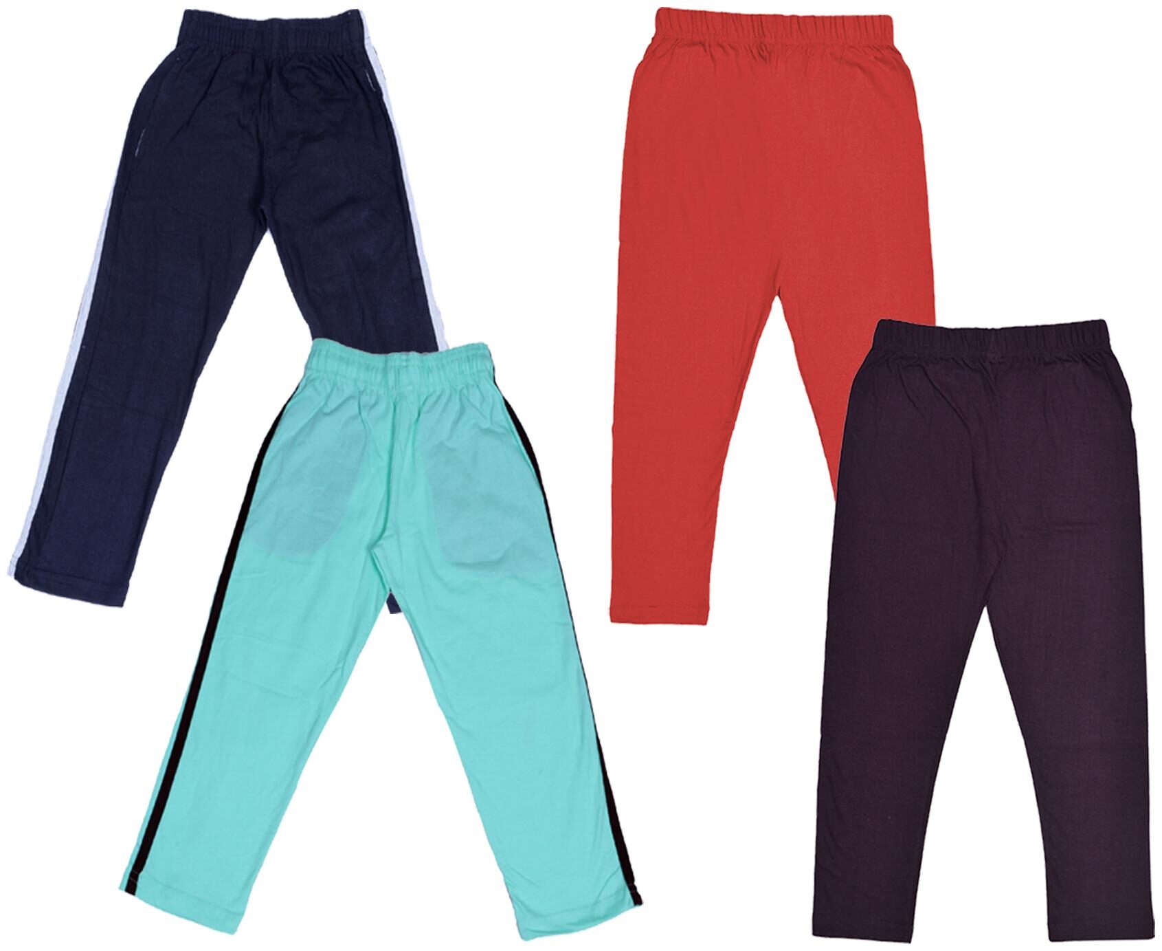 

Kavya Girl Cotton Solid Capri - Multi