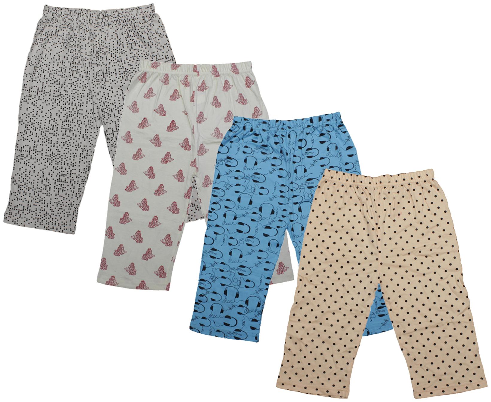 

Kavya Girl Cotton Printed Capri - Multi