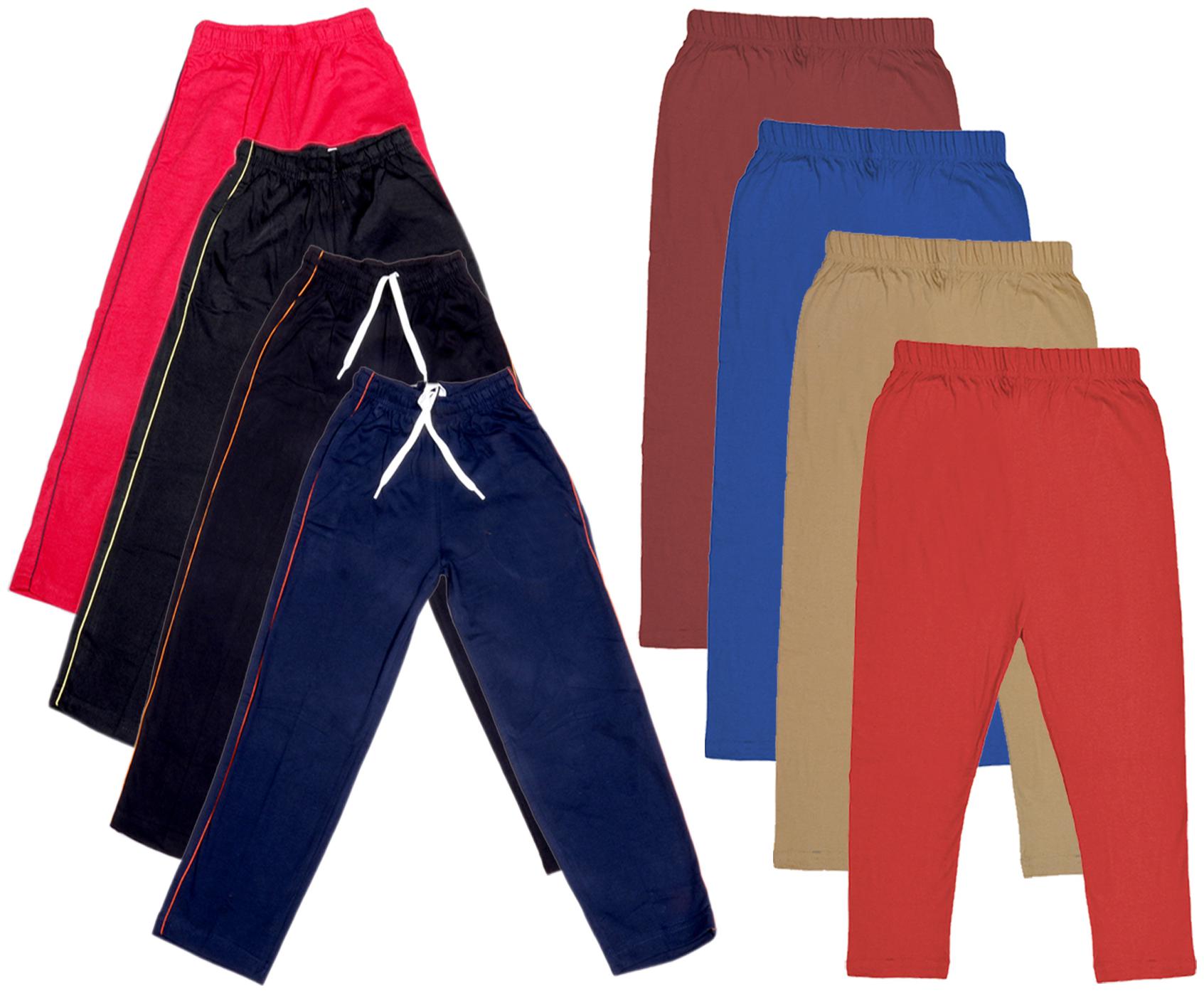 

Kavya Girl Cotton Solid Capri - Multi