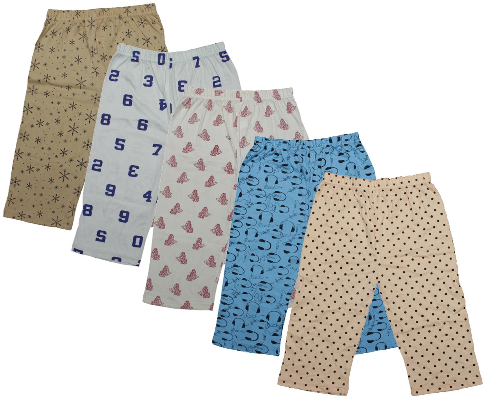 

Kavya Girl Cotton Printed Capri - Multi