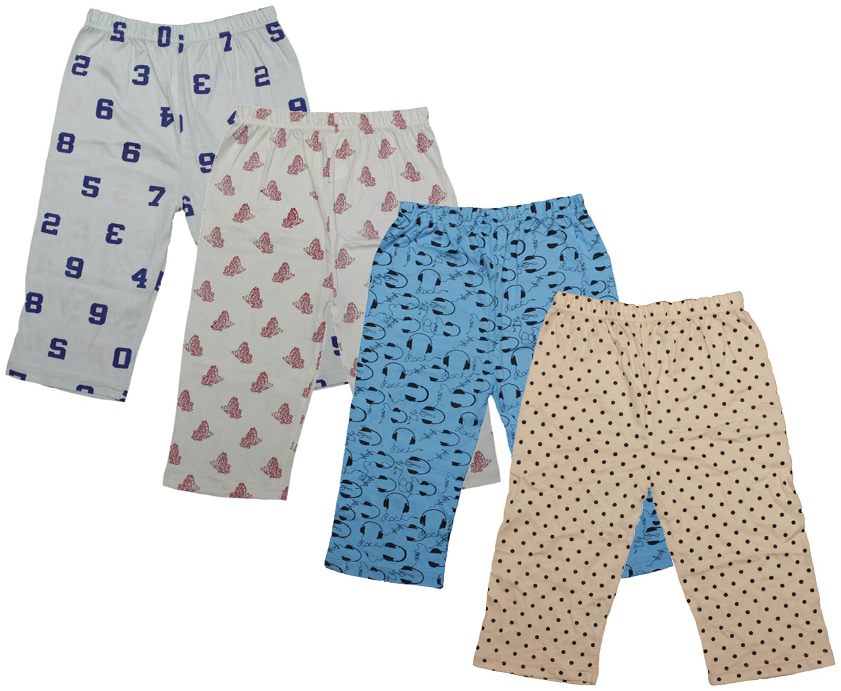 

Kavya Girl Cotton Printed Capri - Multi