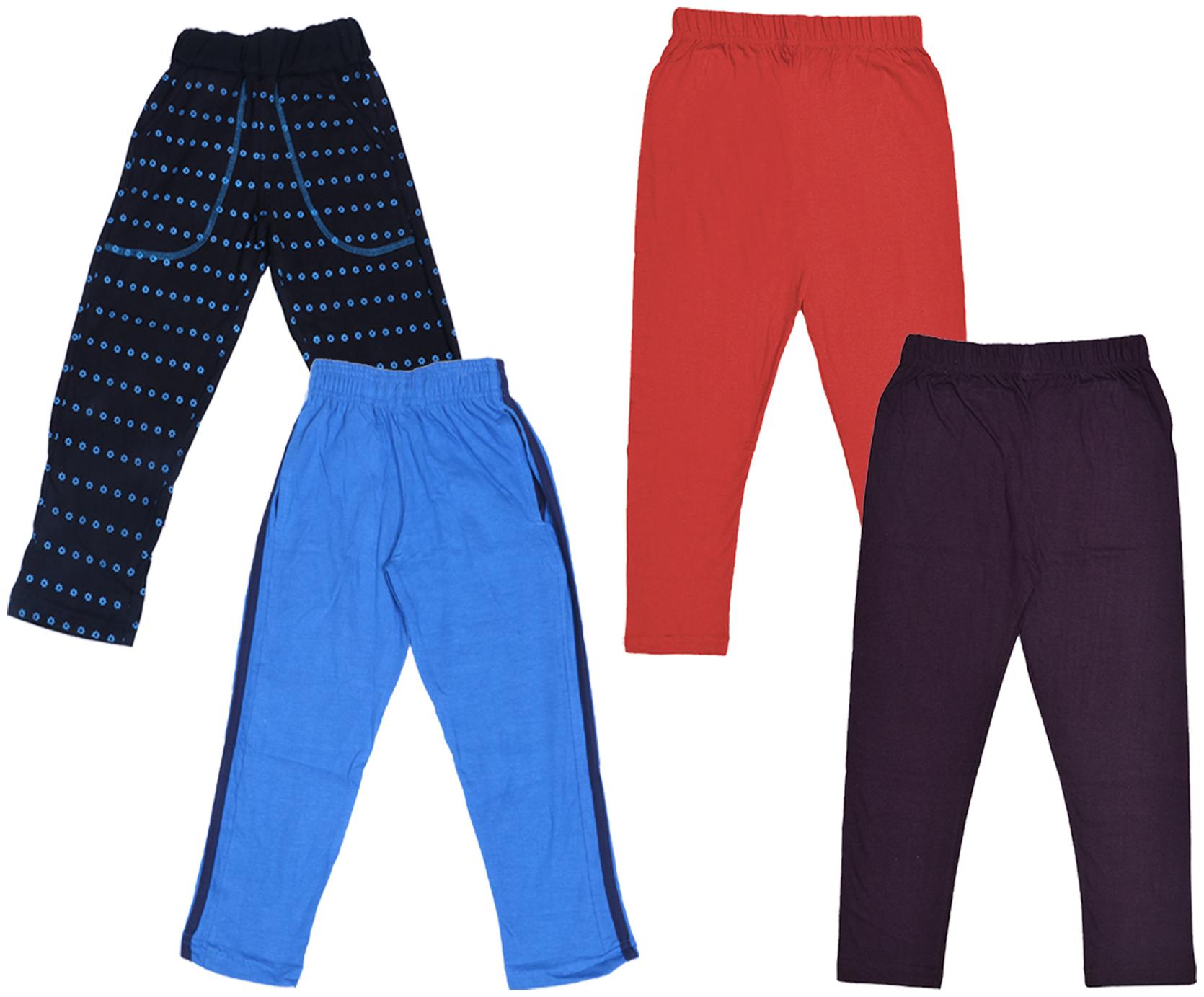 

Kavya Girl Cotton Solid Capri - Multi
