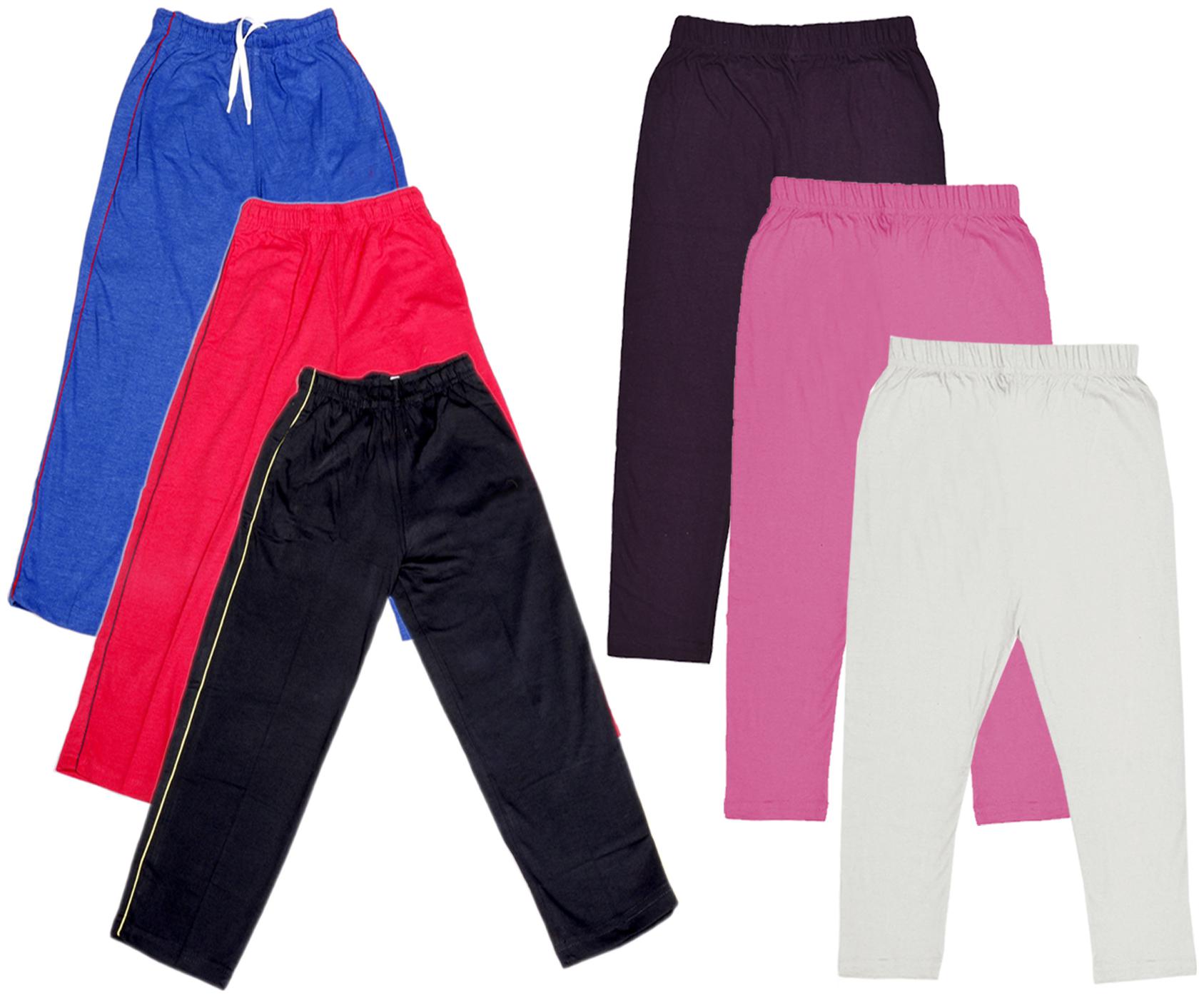 

Kavya Girl Cotton Solid Capri - Multi