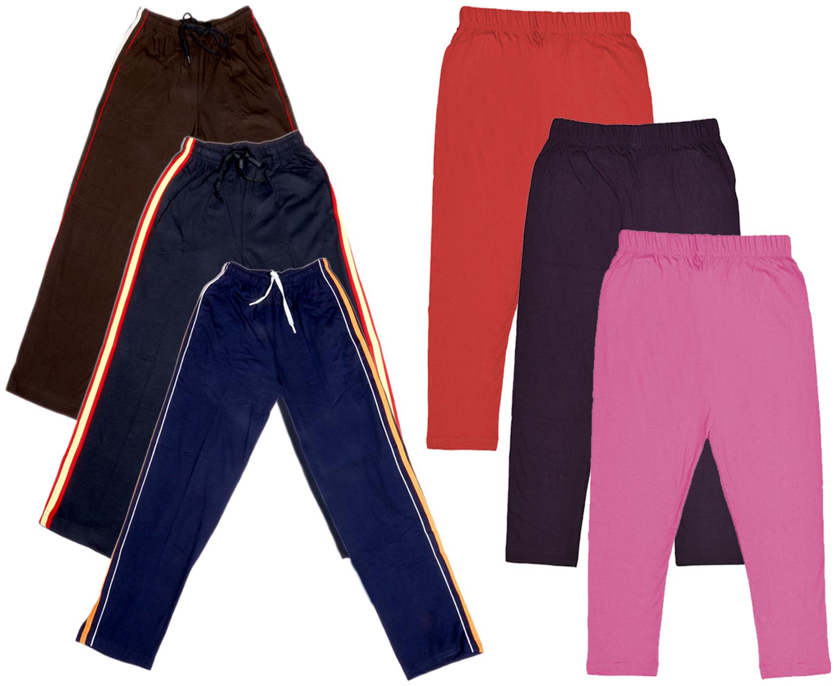 

Kavya Girl Cotton Solid Capri - Multi